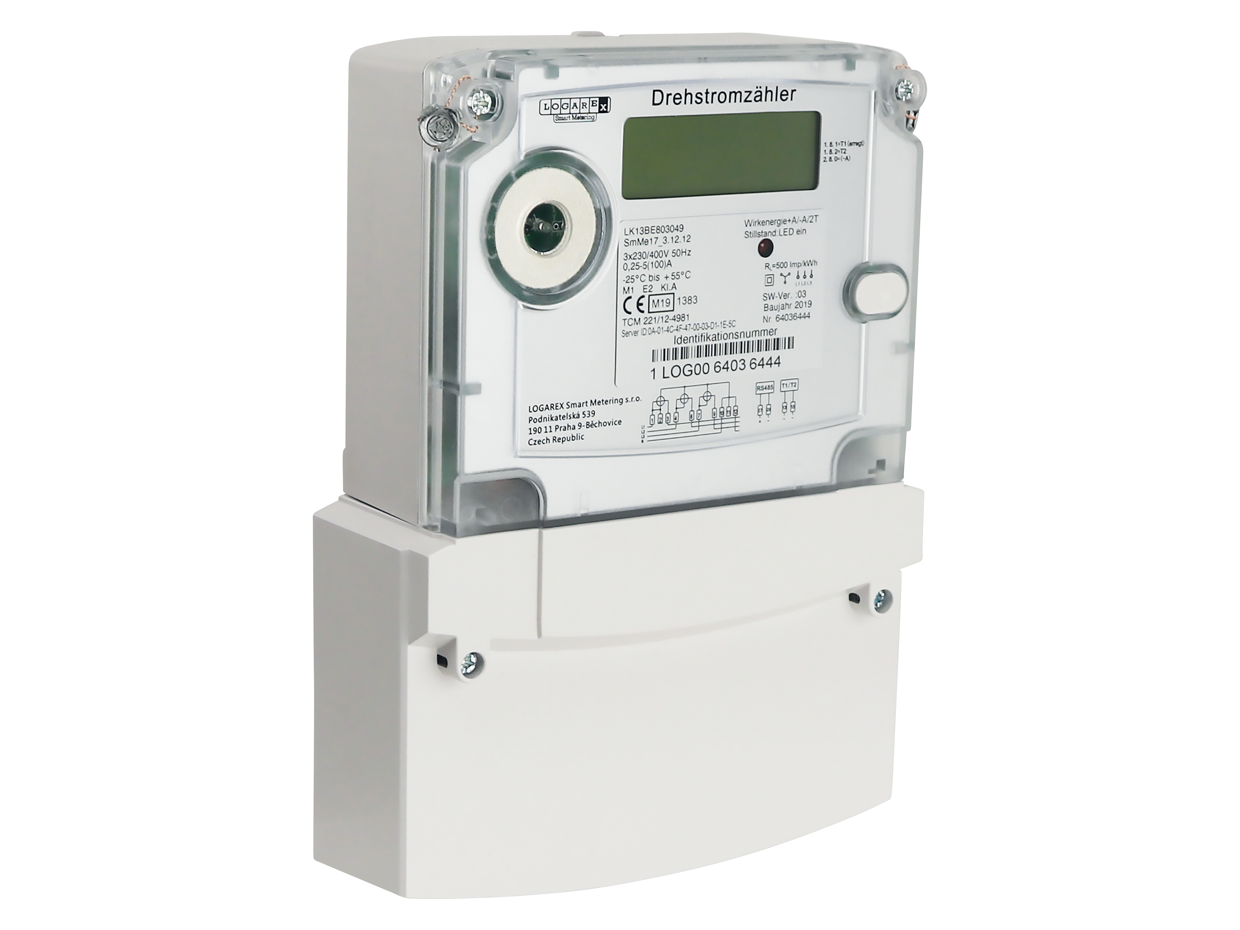 LOGAREX Drehstromzähler LK13BE803049 LOGAREX Drehstromzähler LK13BE803049