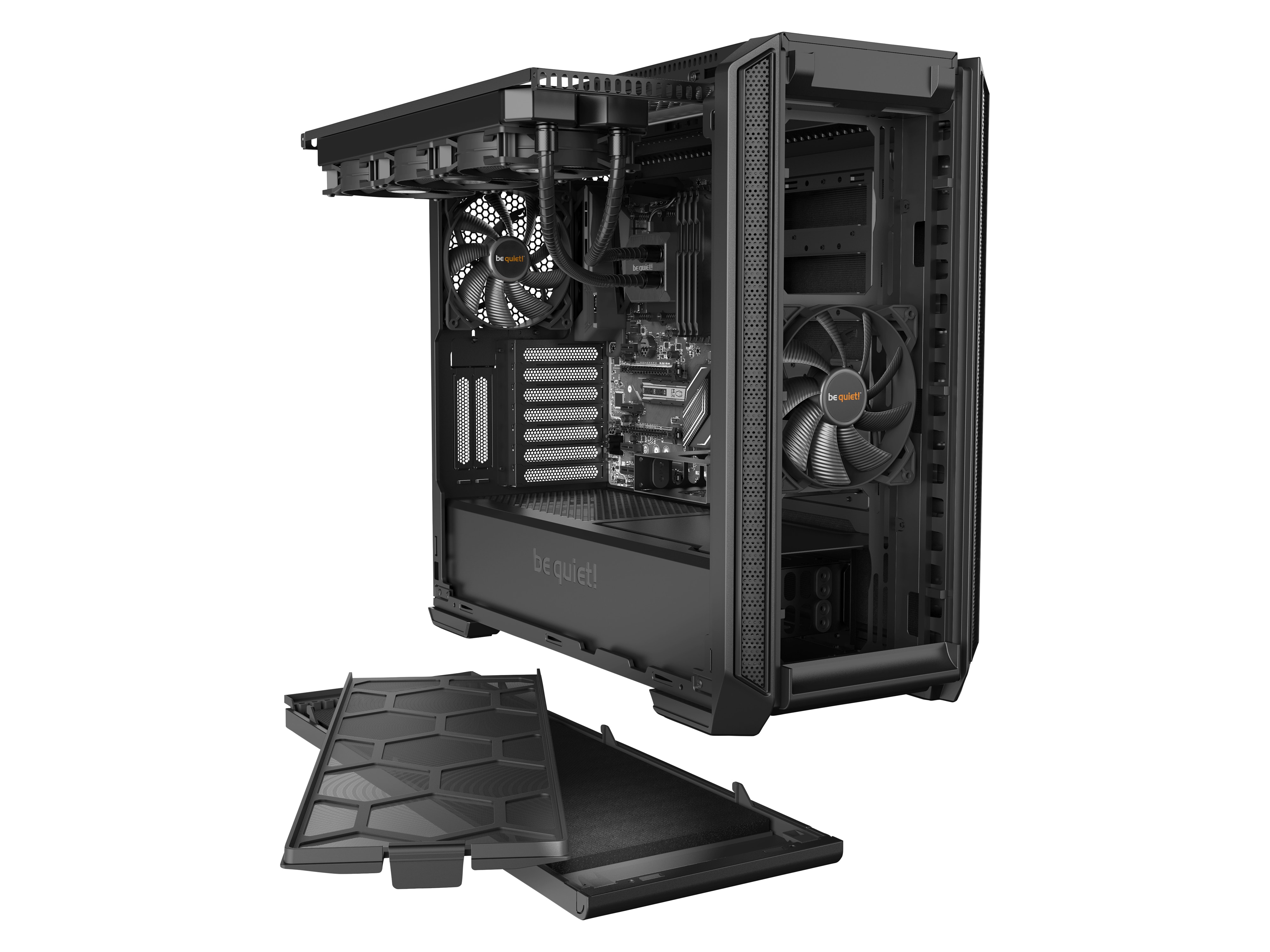 BE QUIET! Midi Tower Silent Base 601 schwarz