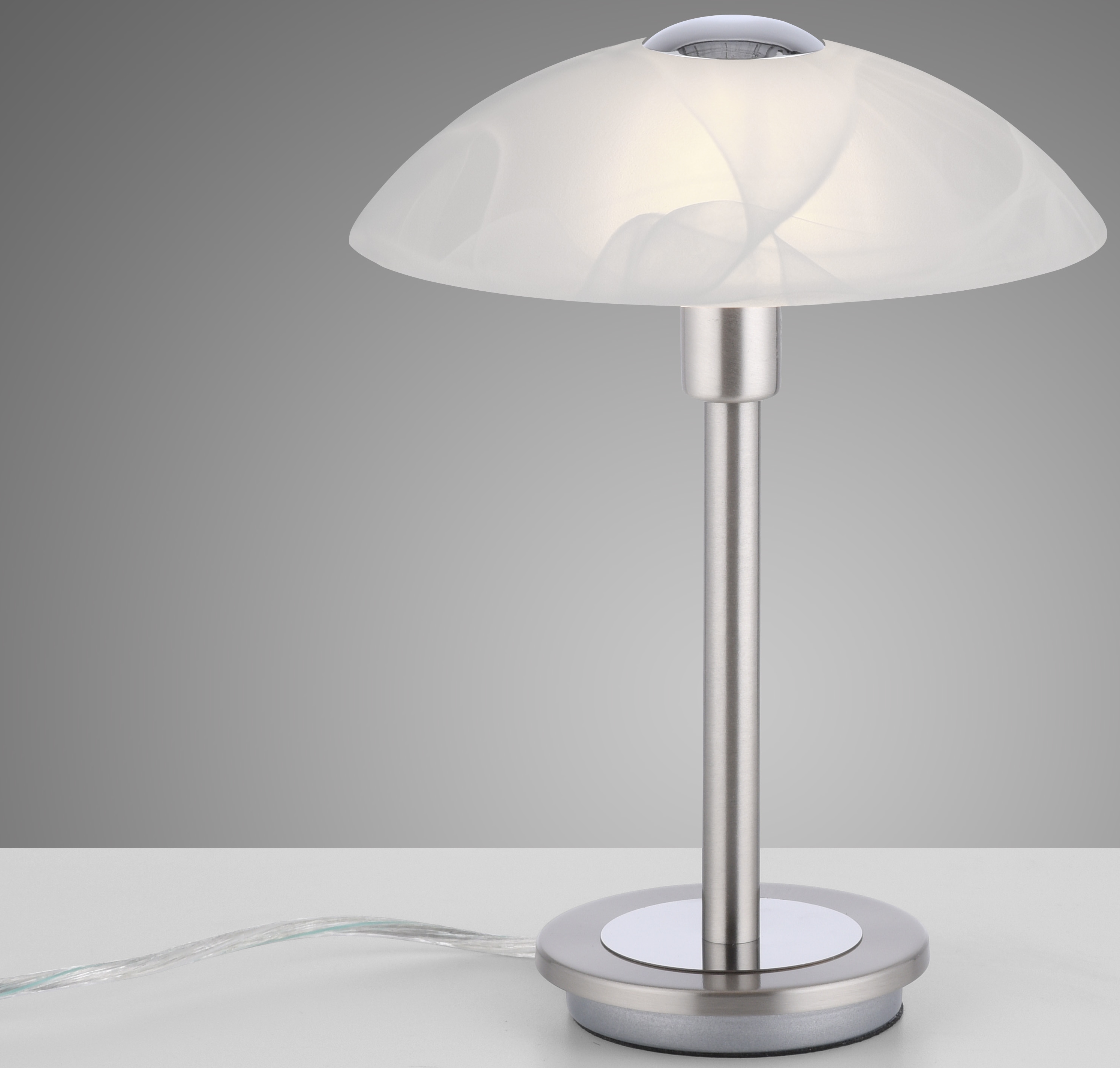 PAUL NEUHAUS LED-Tischleuchte 4026-55 stahl, G9, 2,6 W, 265 lm, 3000 K