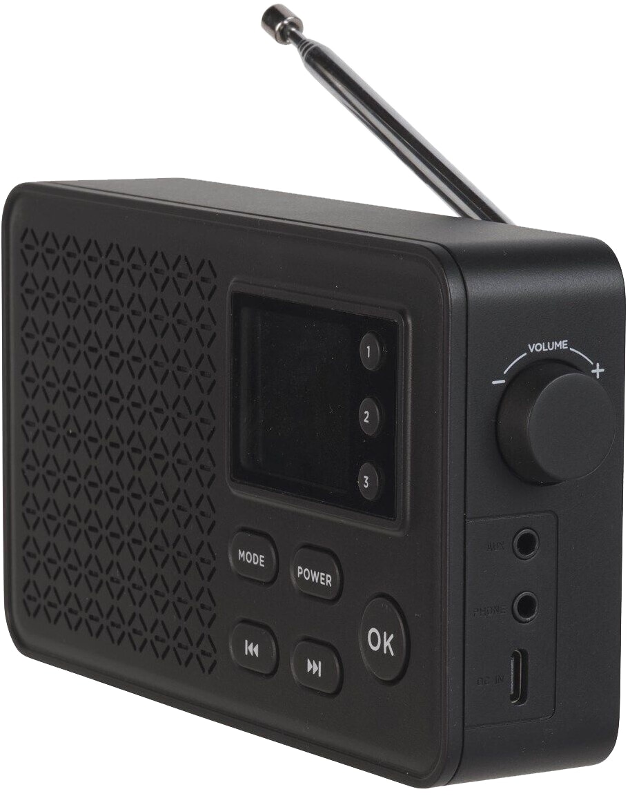 DENVER DAB+/FM Radio DAB-57, schwarz