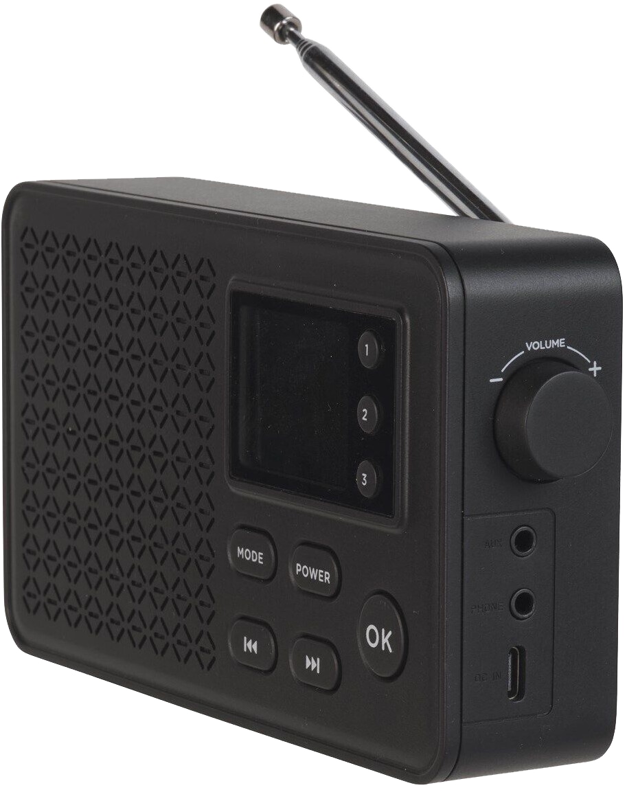 DENVER DAB+/FM Radio DAB-57, schwarz DENVER DAB+/FM Radio DAB-57, schwarz