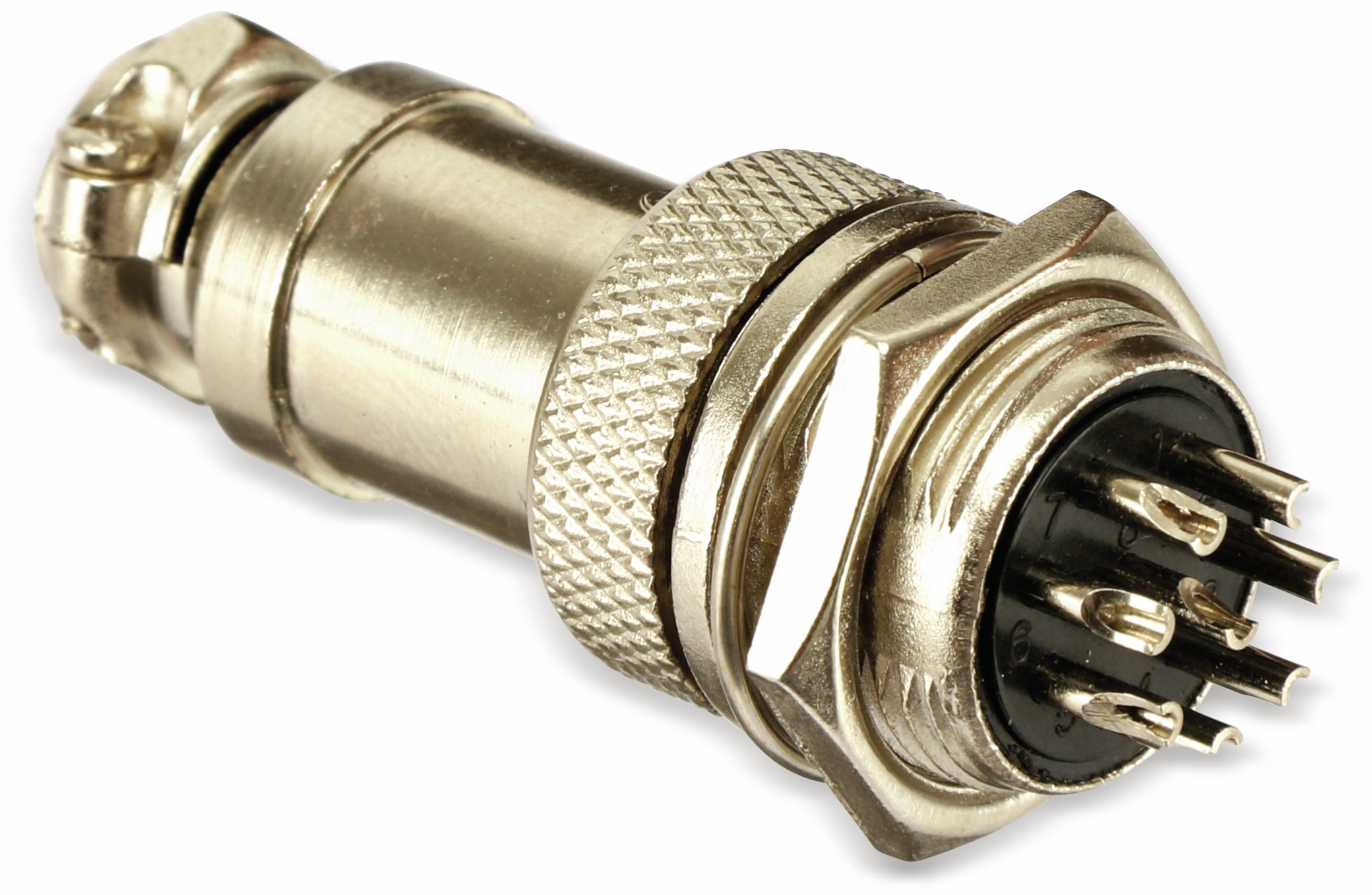 Steckverbinder-Set GX16-8, 8-polig