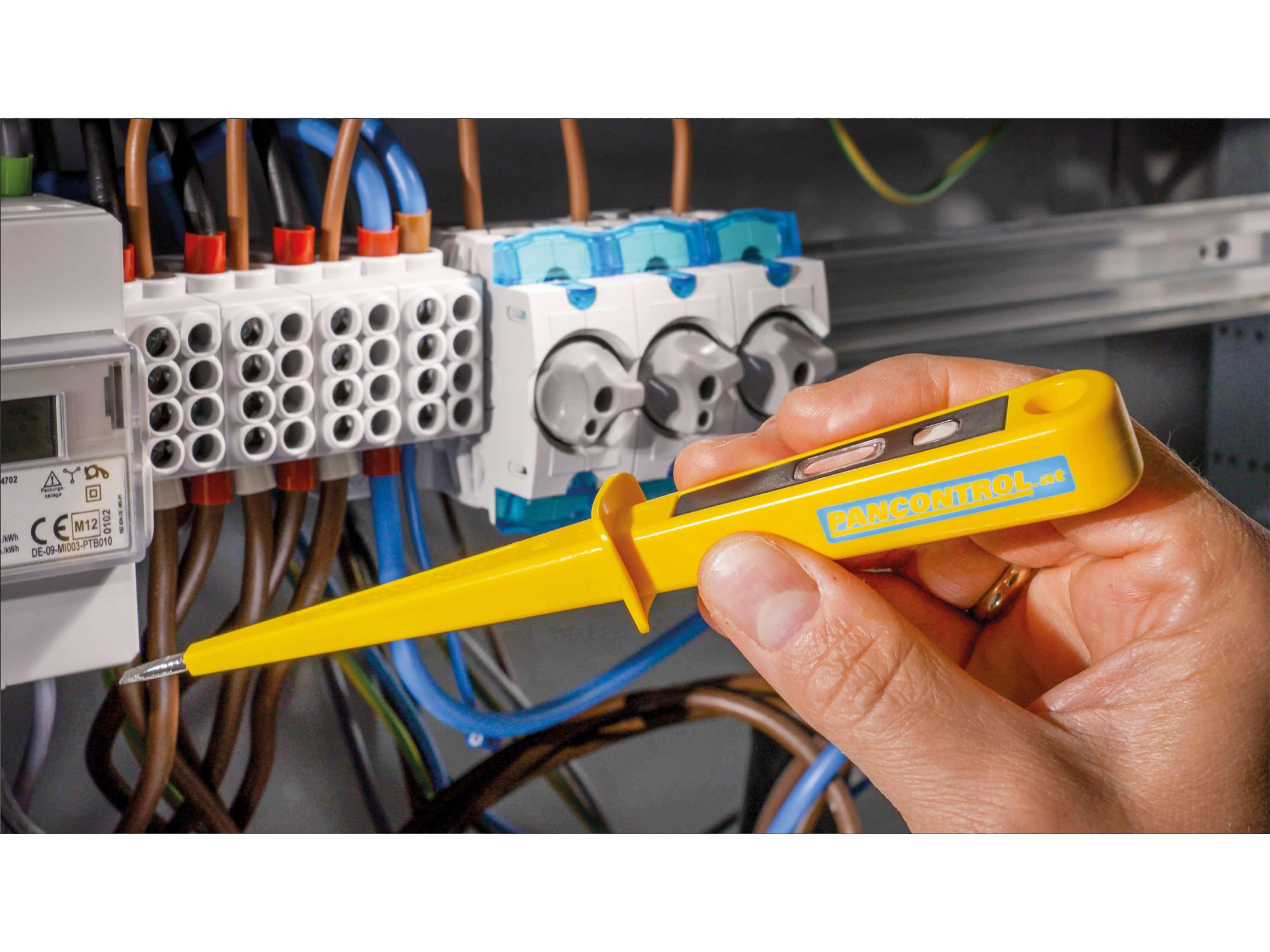 PANCONTROL Spannungsprüfer PAN PSD150, gelb, IP54 PANCONTROL Spannungsprüfer PAN PSD150, gelb, IP54