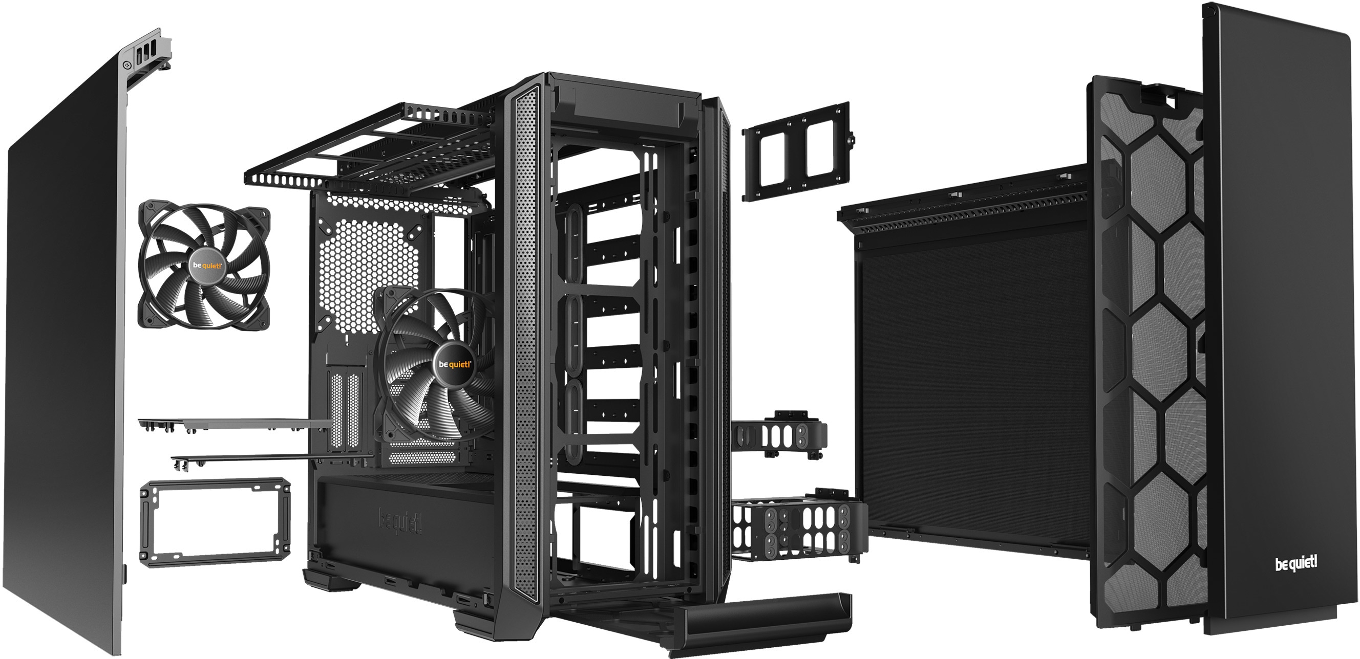 BE QUIET! Midi Tower Silent Base 601 schwarz