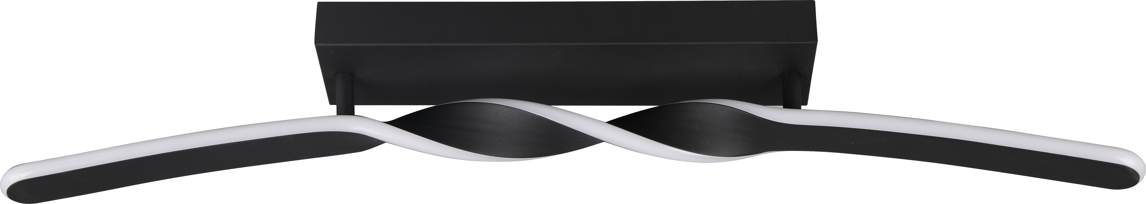 REALITY LED-Deckenleuchte GINKO, R65791132, 18W, 1980lm, 3000K, schwarz REALITY LED-Deckenleuchte GINKO, R65791132, 18W, 1980lm, 3000K, schwarz