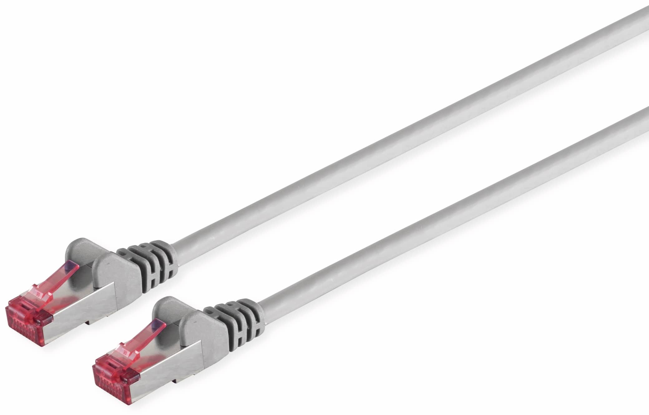 S-IMPULS CAT.6a Netzwerkkabel, S/FTP, PIMF, halogenfrei, grau, 0,15 m S-IMPULS CAT.6a Netzwerkkabel, S/FTP, PIMF, halogenfrei, grau, 0,15 m