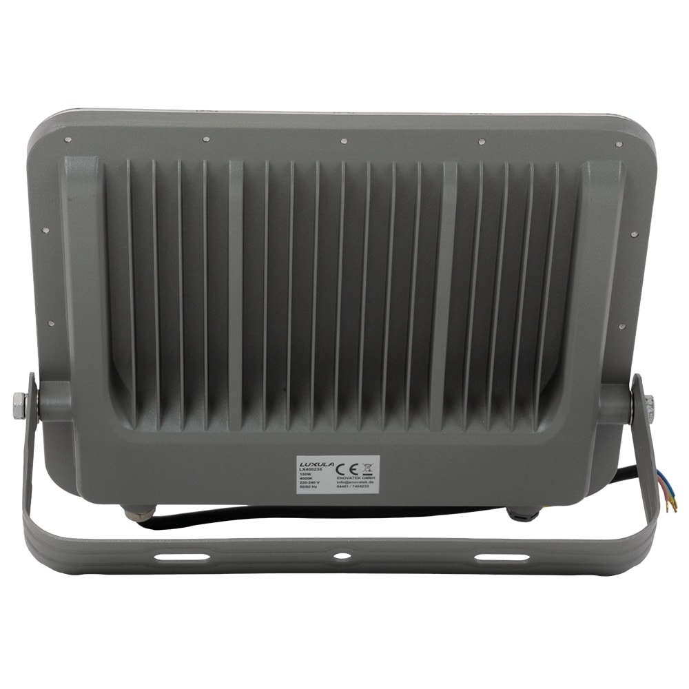 LUXULA LED-Fluter, EEK: E, 150W, 18500lm, 4000K, IP65, grau LUXULA LED-Fluter, EEK: E, 150W, 18500lm, 4000K, IP65, grau