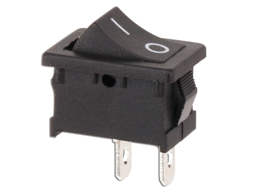 Wippentaster, 21x15 mm, 3 A/250 V~