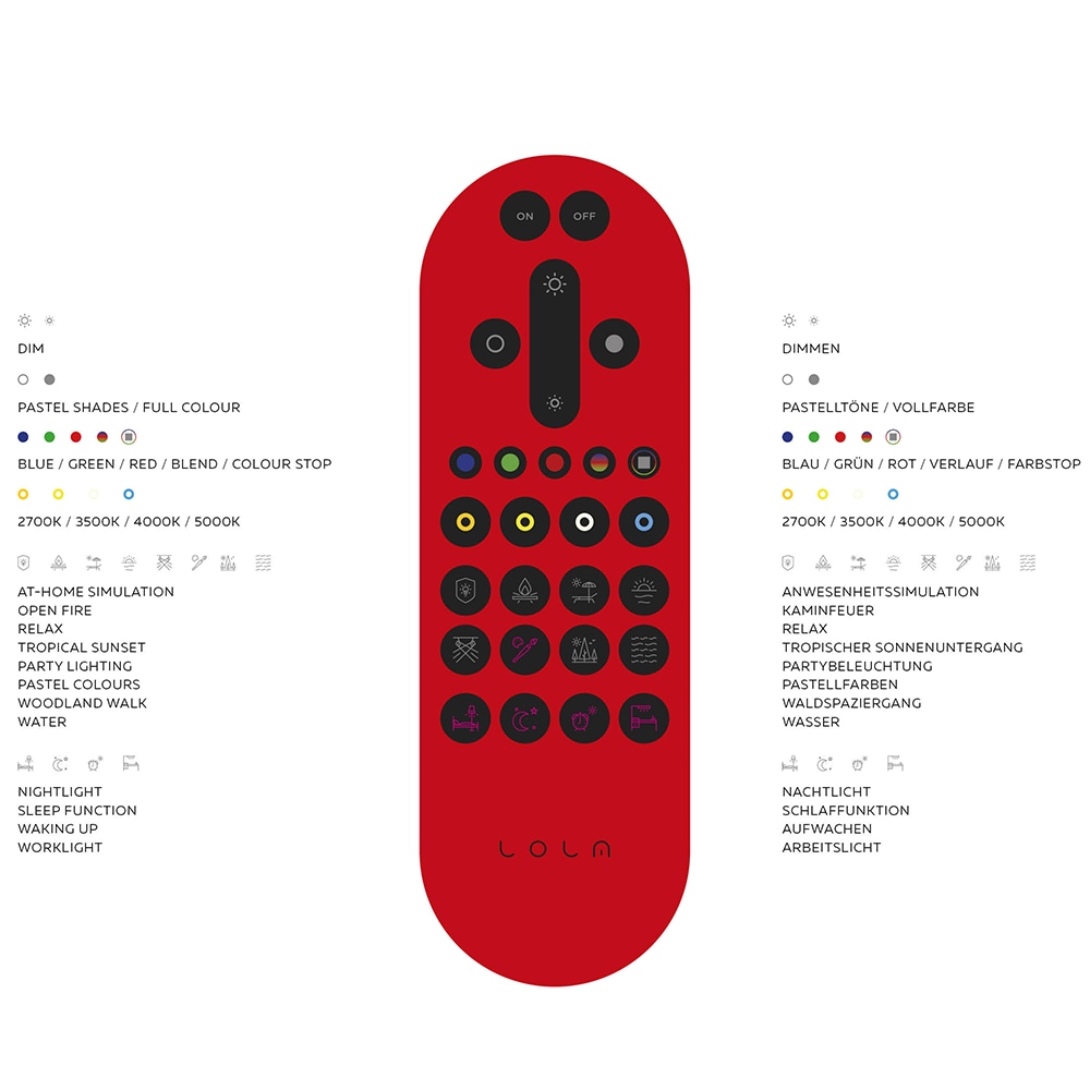 JUST LIGHT LED-Deckenleuchte 14680-16 weiss, 15 W, 2100 lm, CCT, RGB, Smart Home