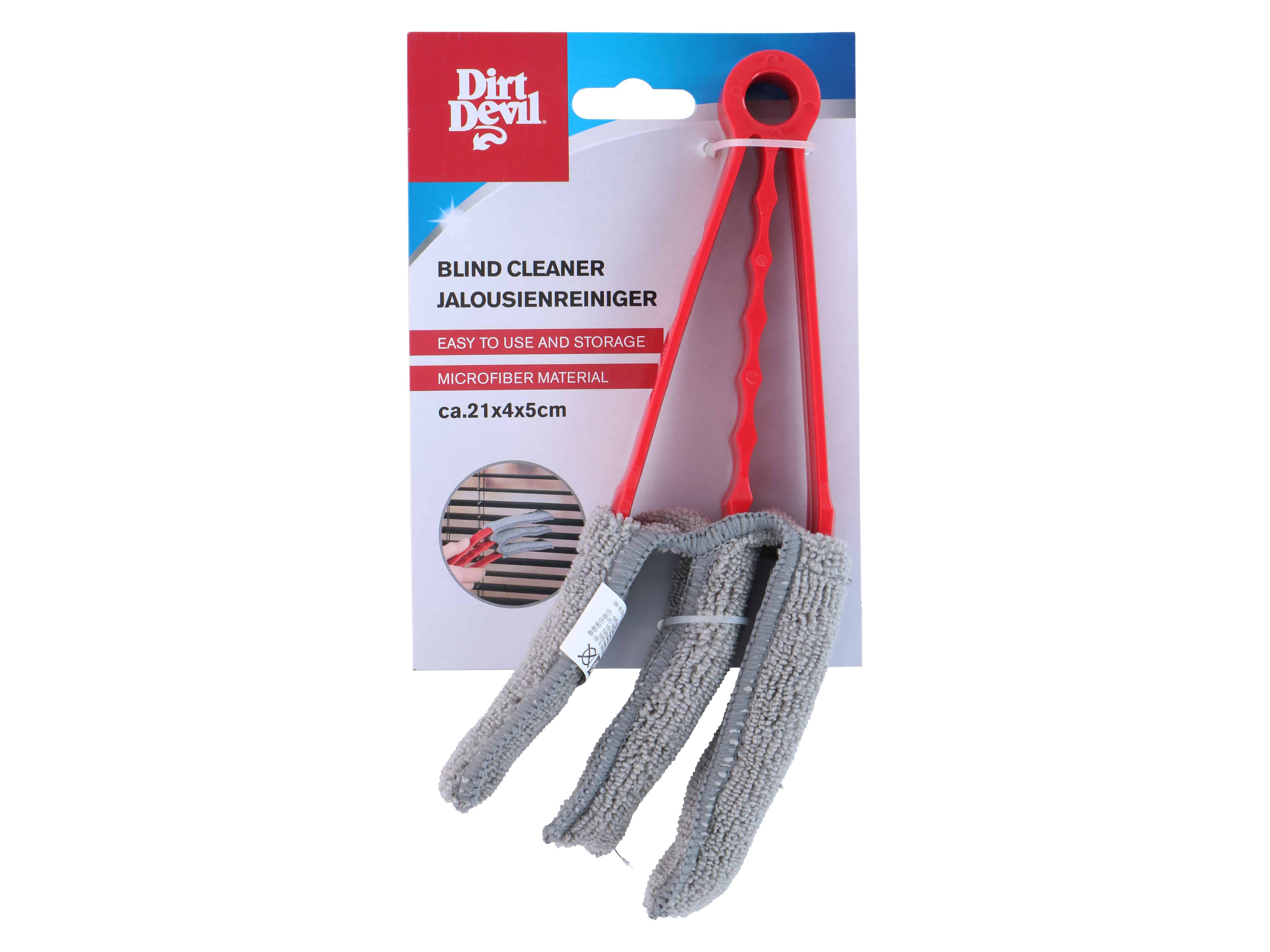 DIRT DEVIL Jalousienreiniger, Mikrofaser-Aufsatz, 21x4x5cm