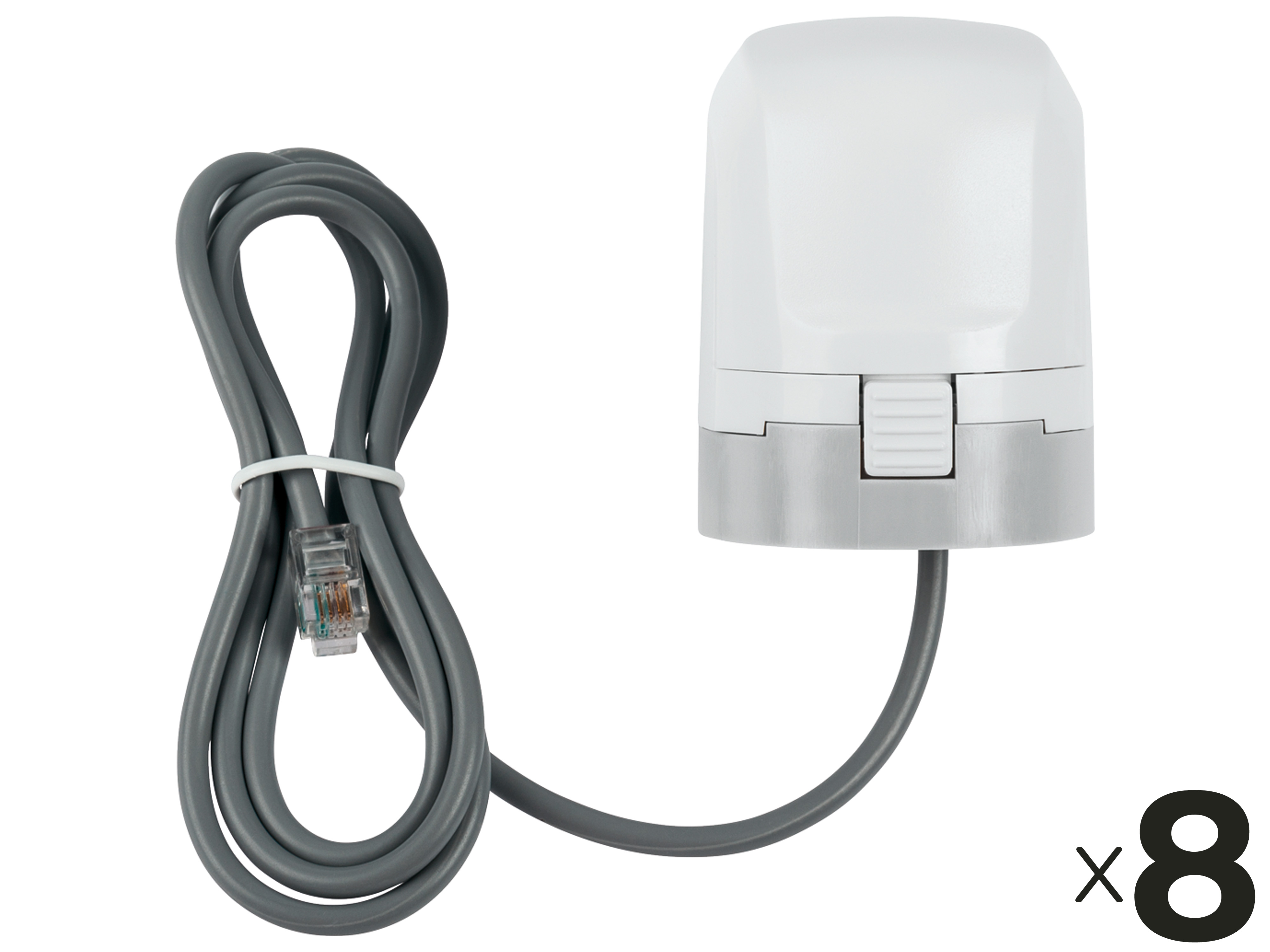HOMEMATIC IP Starterset Fußbodenheizung für 8 Räume