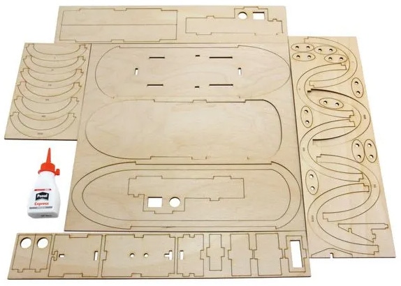 SOL-EXPERT Holzbausatz Hafenschlepper Speedy