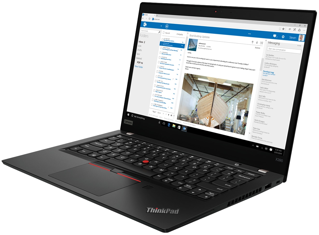 LENOVO Notebook Thinkpad X390, 33,78 cm (13,3"), i5, 8GB, 512GB, Win11Pro, refurbished LENOVO Notebook Thinkpad X390, 33,78 cm (13,3"), i5, 8GB, 512GB, Win11Pro, refurbished