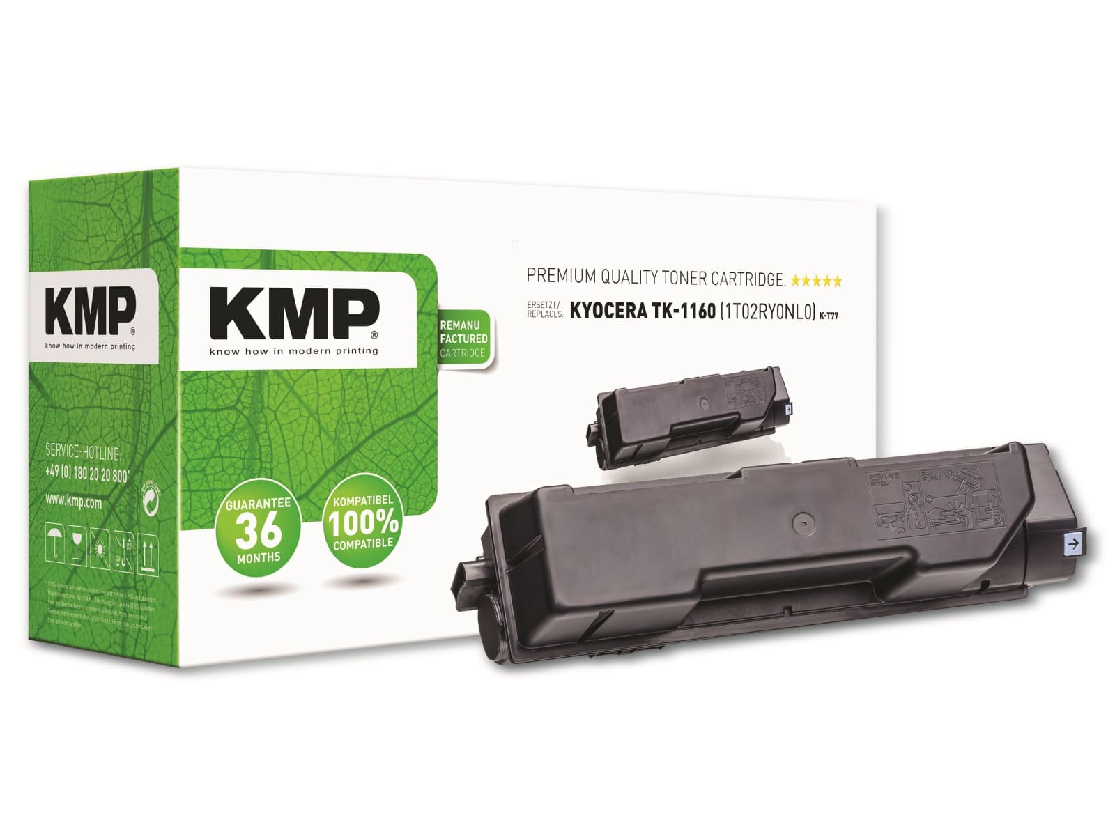 KMP Toner K-T77, schwarz