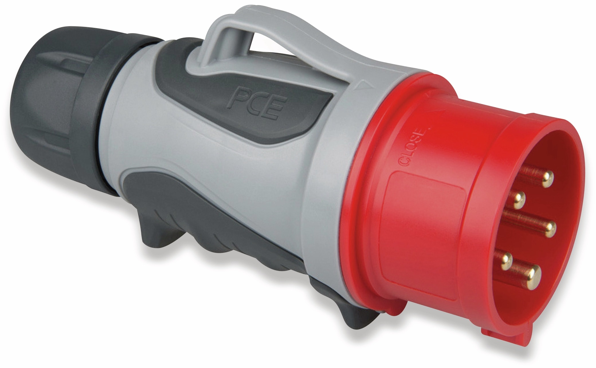 PCE CEE-Stecker GRIP TT, 16 A, 5-polig PCE CEE-Stecker GRIP TT, 16 A, 5-polig