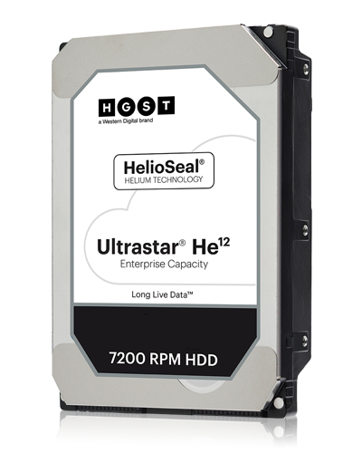 WESTERN DIGITAL Festplatte Ultrastar HUH721212ALE604, HDD, 12 TB, 8,9cm (3,5")