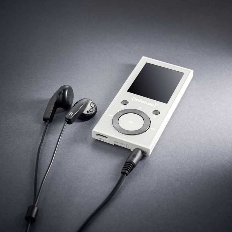 INTENSO MP3-Videoplayer 3717492, Video Scooter BT, 64GB, 4,6 cm (1,8"), weiß