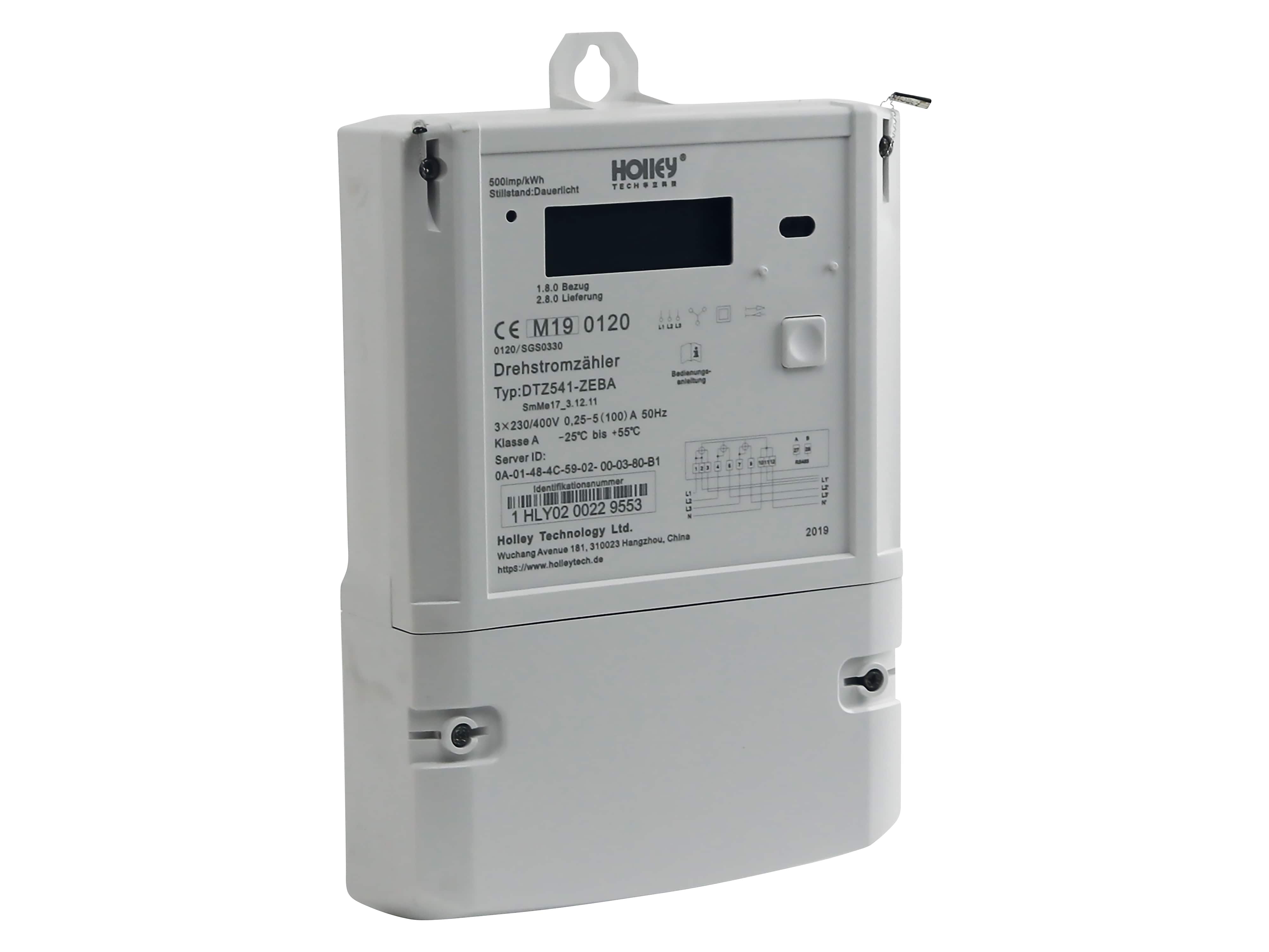 HOLLEY Drehstromzähler DTZ541-ZEBA HOLLEY Drehstromzähler DTZ541-ZEBA