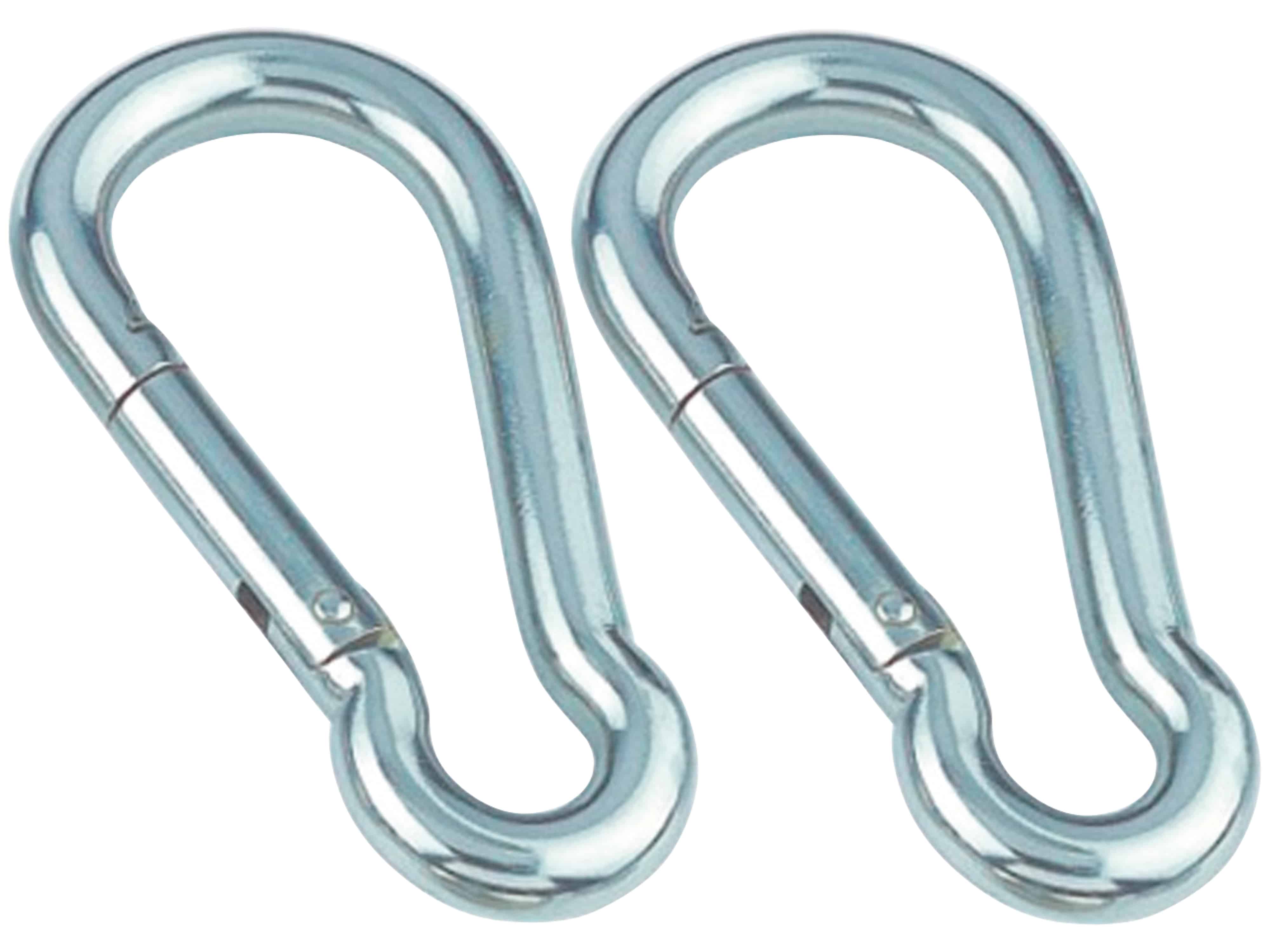 MARINETECH Karabinerhaken, Edelstahl A4, 11x120 mm, 2 Stück MARINETECH Karabinerhaken, Edelstahl A4, 11x120 mm, 2 Stück
