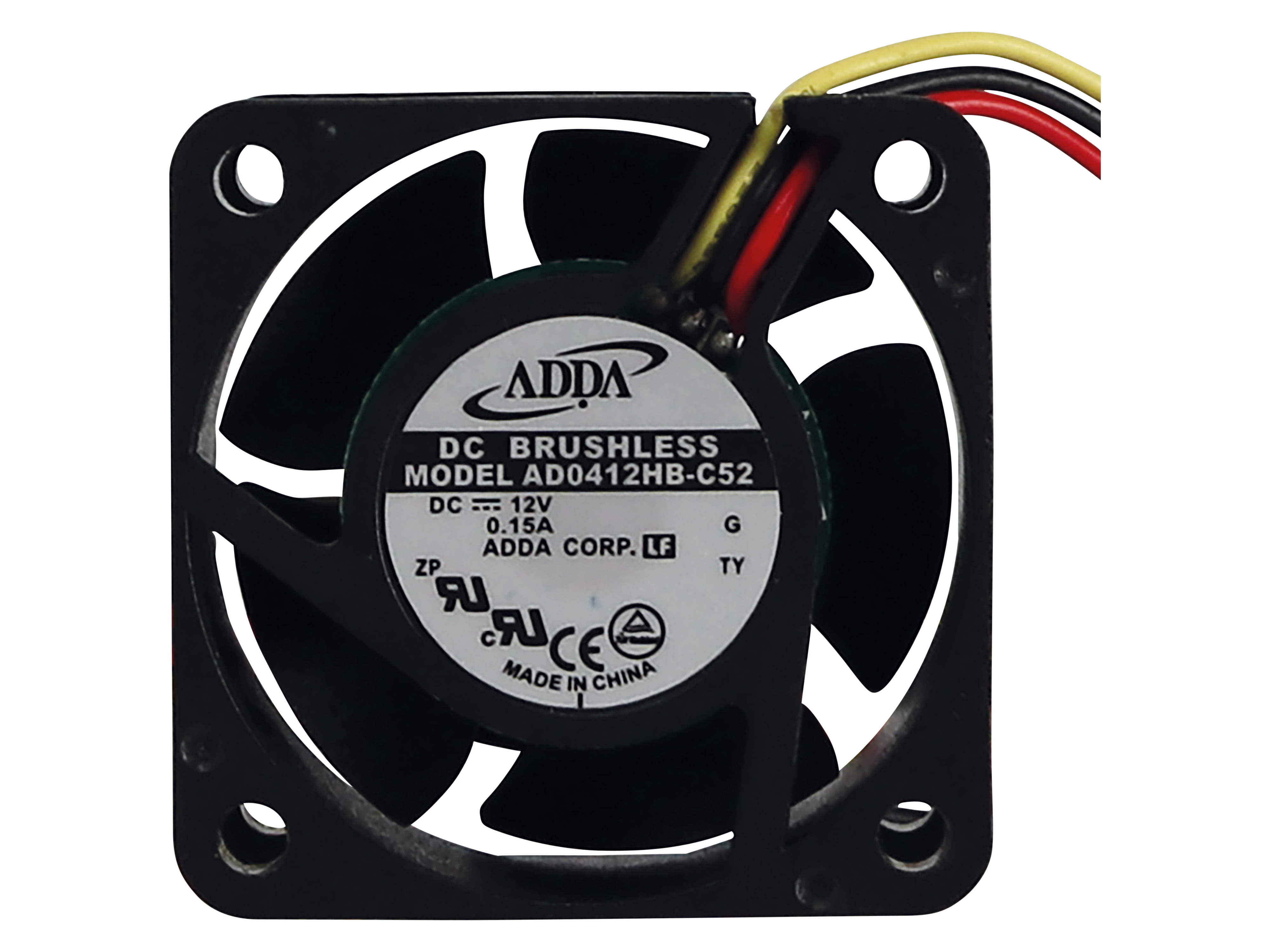 Axiallüfter, ADDA, 40x40x28 mm, 12V-, 1,8W, AD0412HB-C52