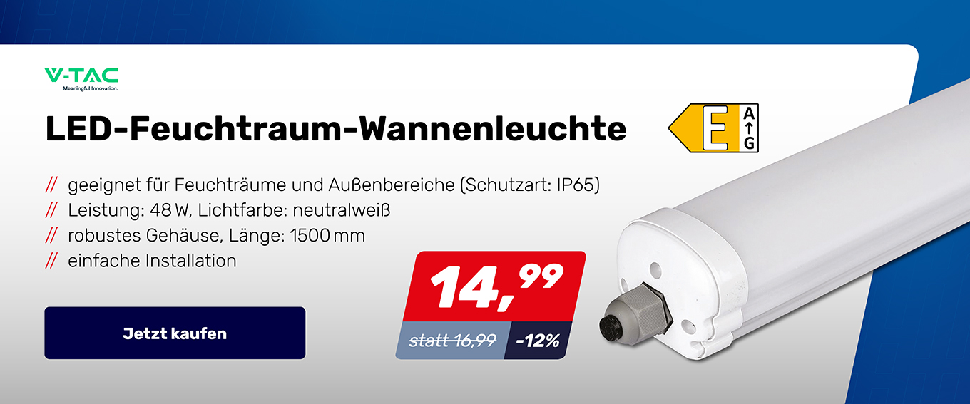 LED-Feuchtraum-Wannenleuchte LED-Feuchtraum-Wannenleuchte