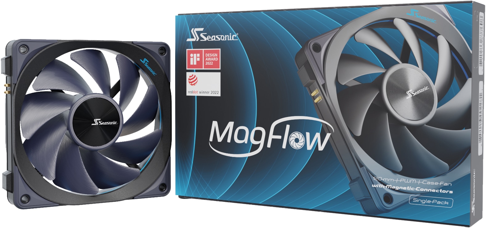 SEASONIC Lüfter MagFlow 120mm