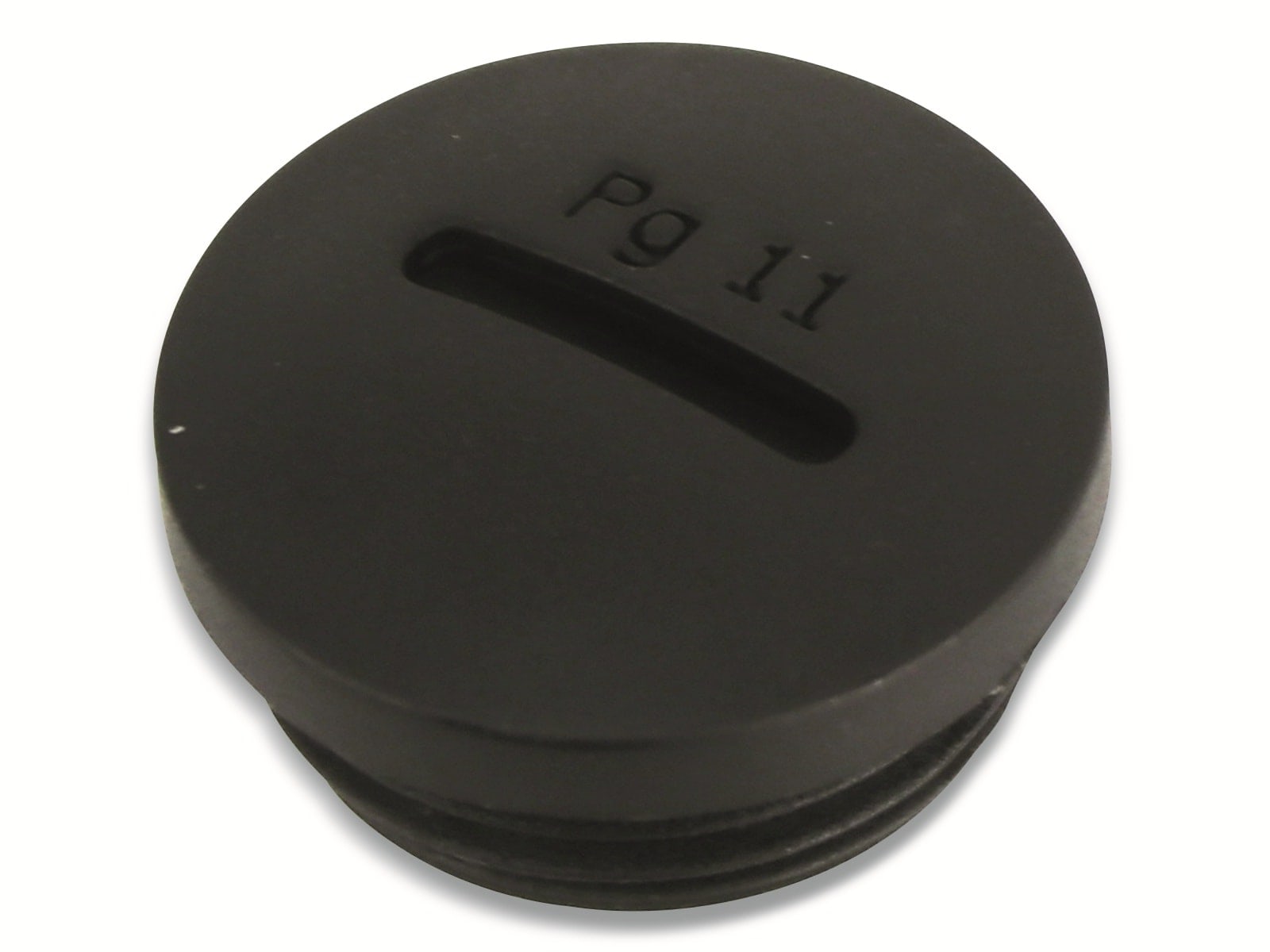 KSS Verschlussschraube, PG, PG-11, schwarz