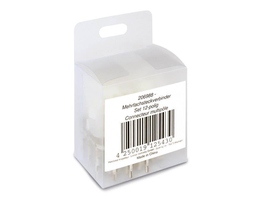 Steckverbinder-Set SUPU Serie B, 3x4-polig, 19 A/600 V~