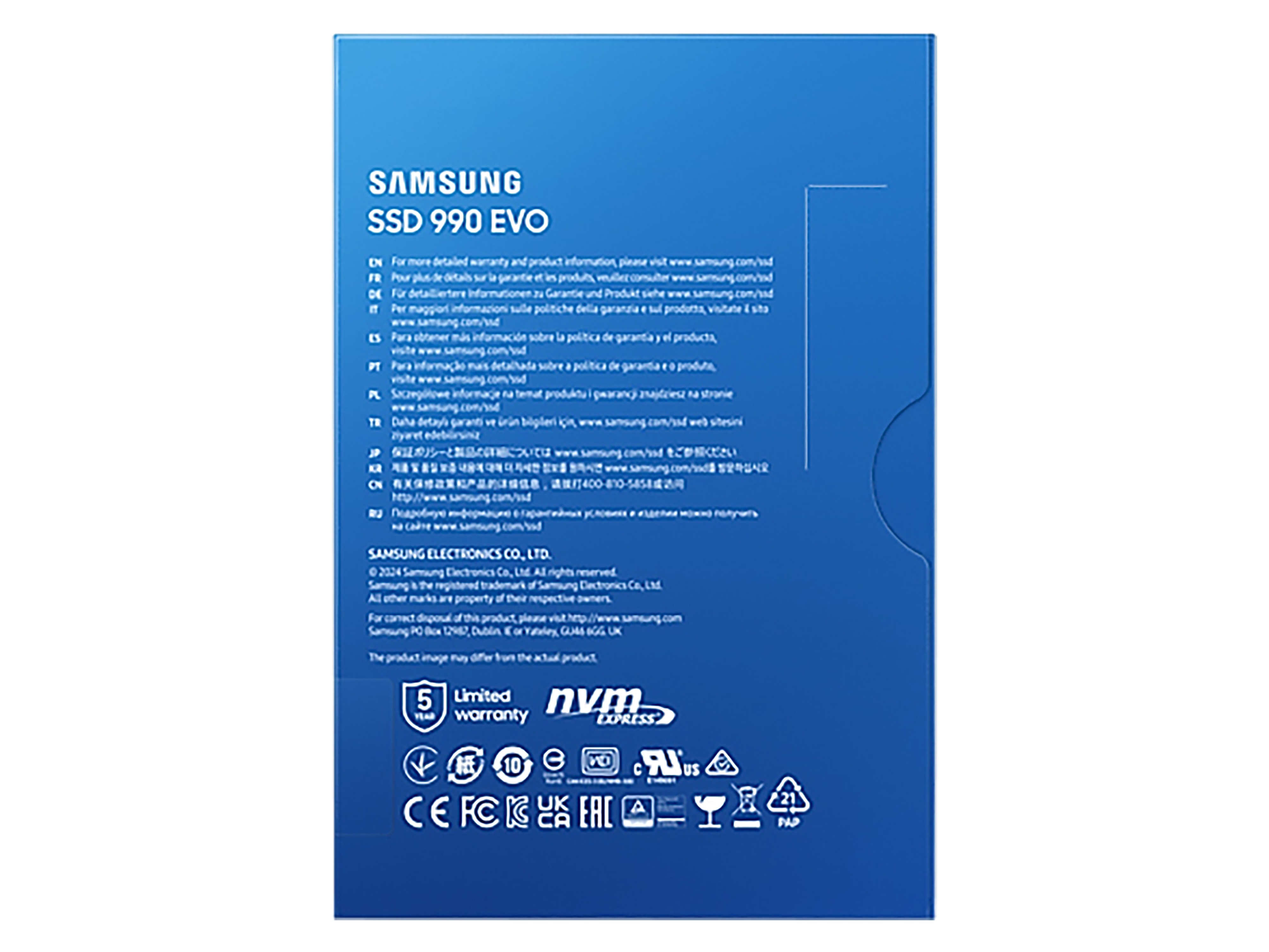 SAMSUNG M.2 SSD 990 Evo 1TB SAMSUNG M.2 SSD 990 Evo 1TB
