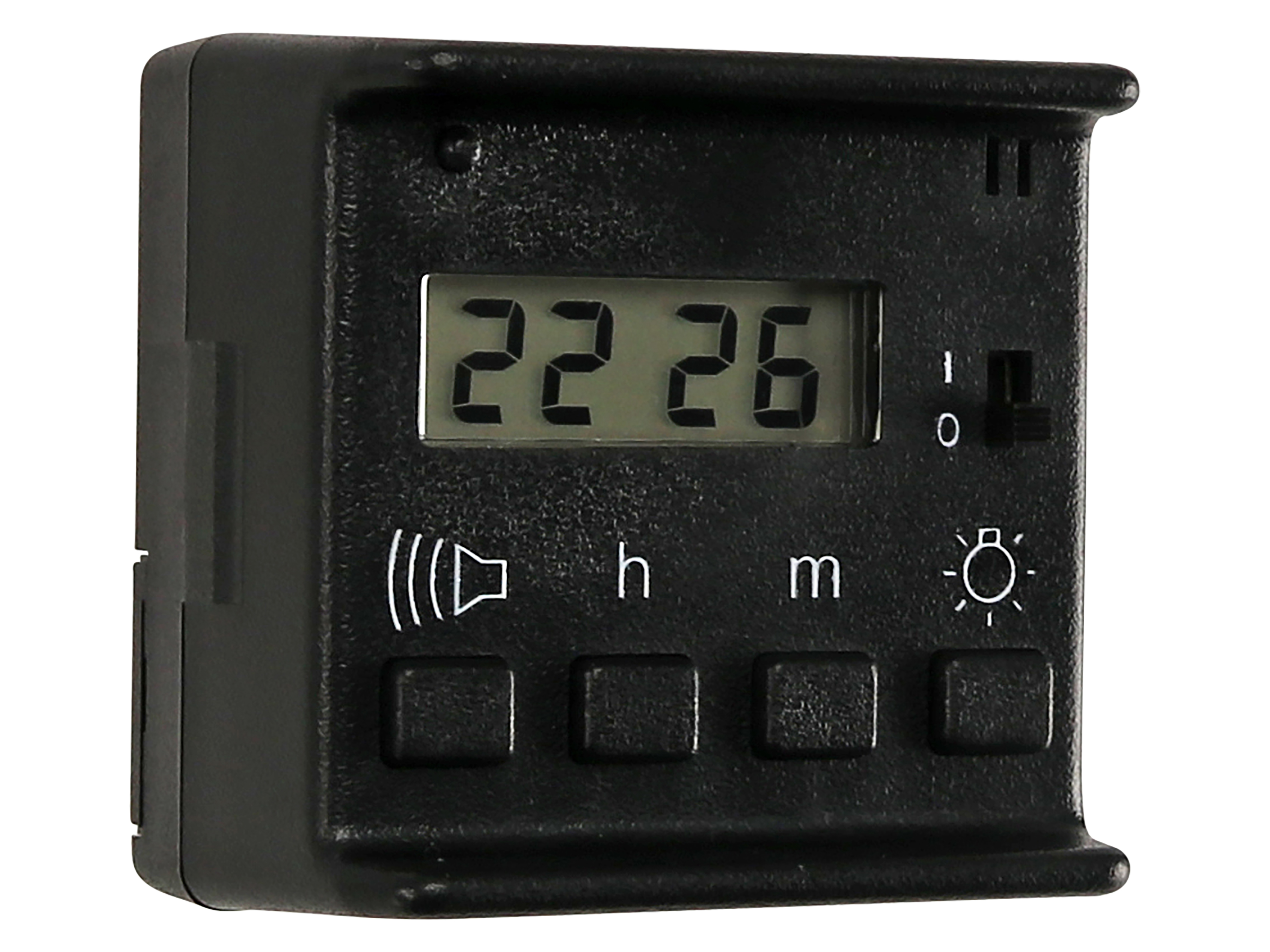 PARAGON Digitalwecker 1WD010, schwarz