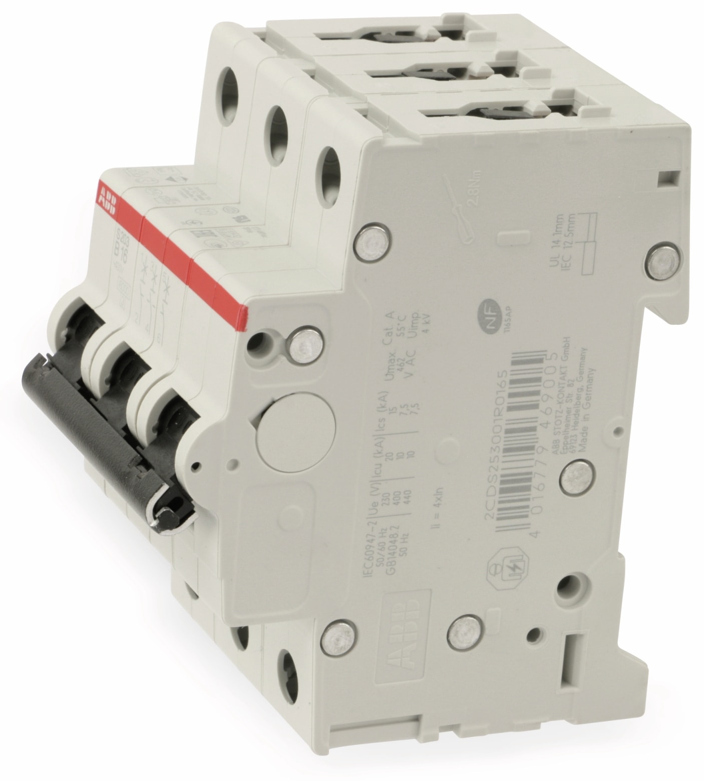 ABB Leitungsschutzschalter S203-B16 ABB Leitungsschutzschalte S203-B16