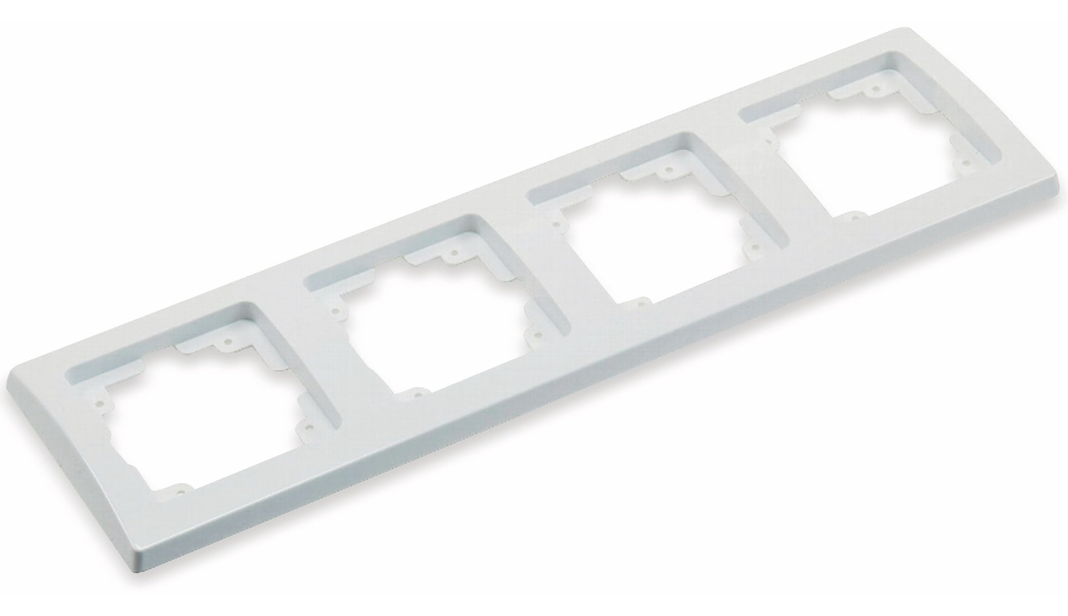 DELPHI 4-fach Rahmen, weiß DELPHI 4-fach Rahmen, weiß