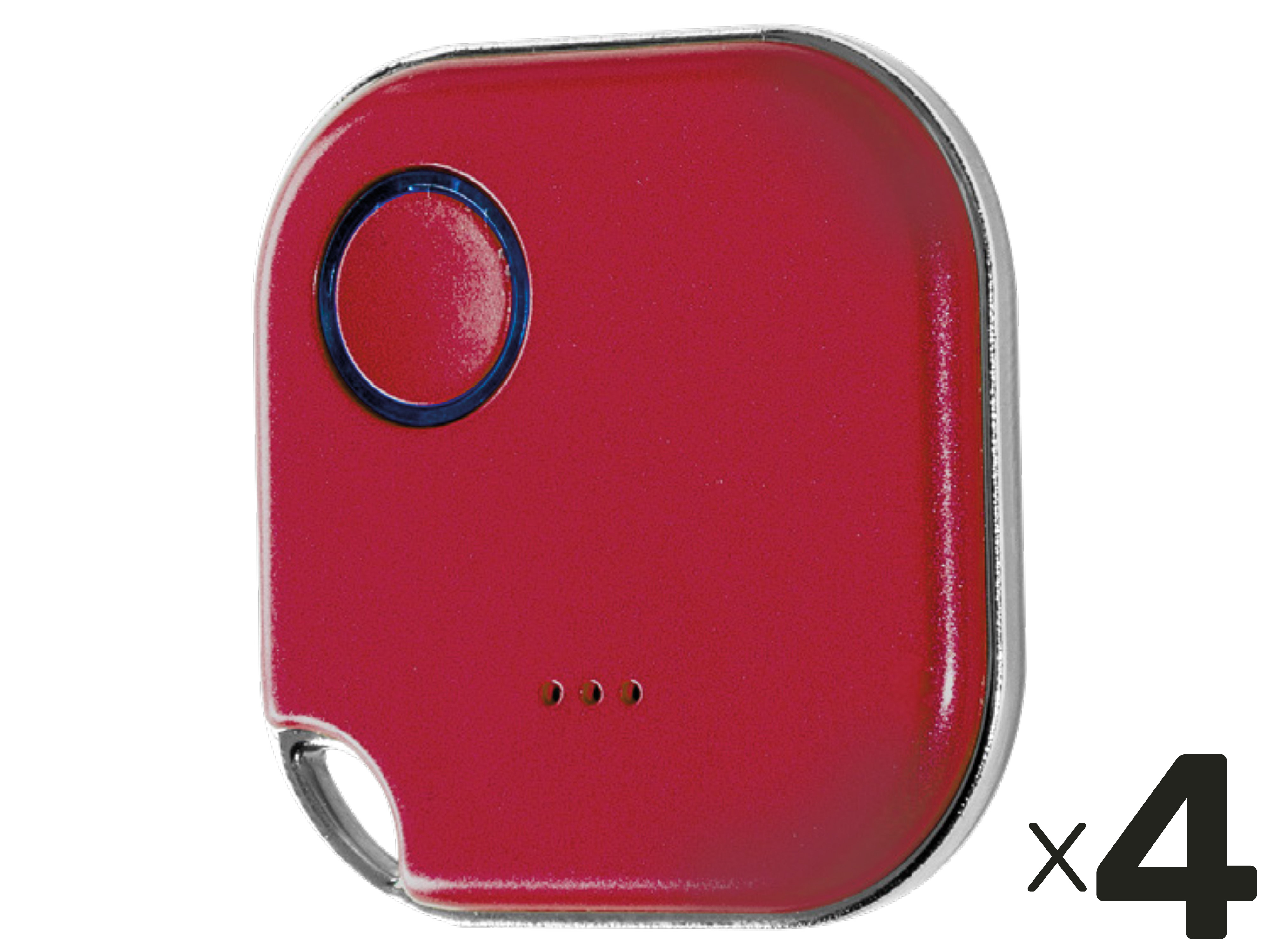 SHELLY Bluetooth Schalter u. Dimmer, Blu Button1, Plug&Play, rot, 4er Set SHELLY Bluetooth Schalter u. Dimmer, Blu Button1, Plug&Play, rot, 4er Set