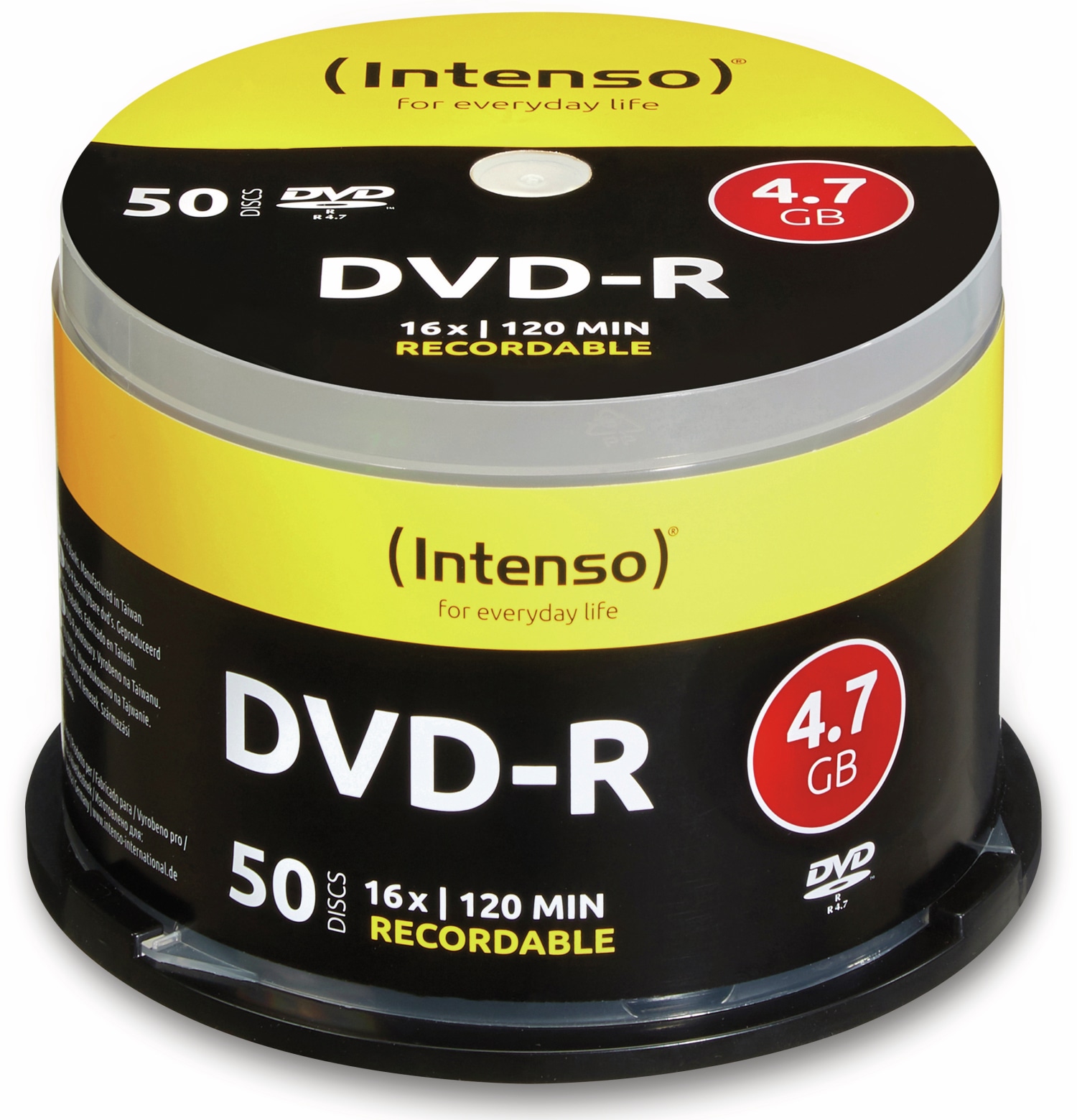 INTENSO DVD-R Spindel, 50 Stück