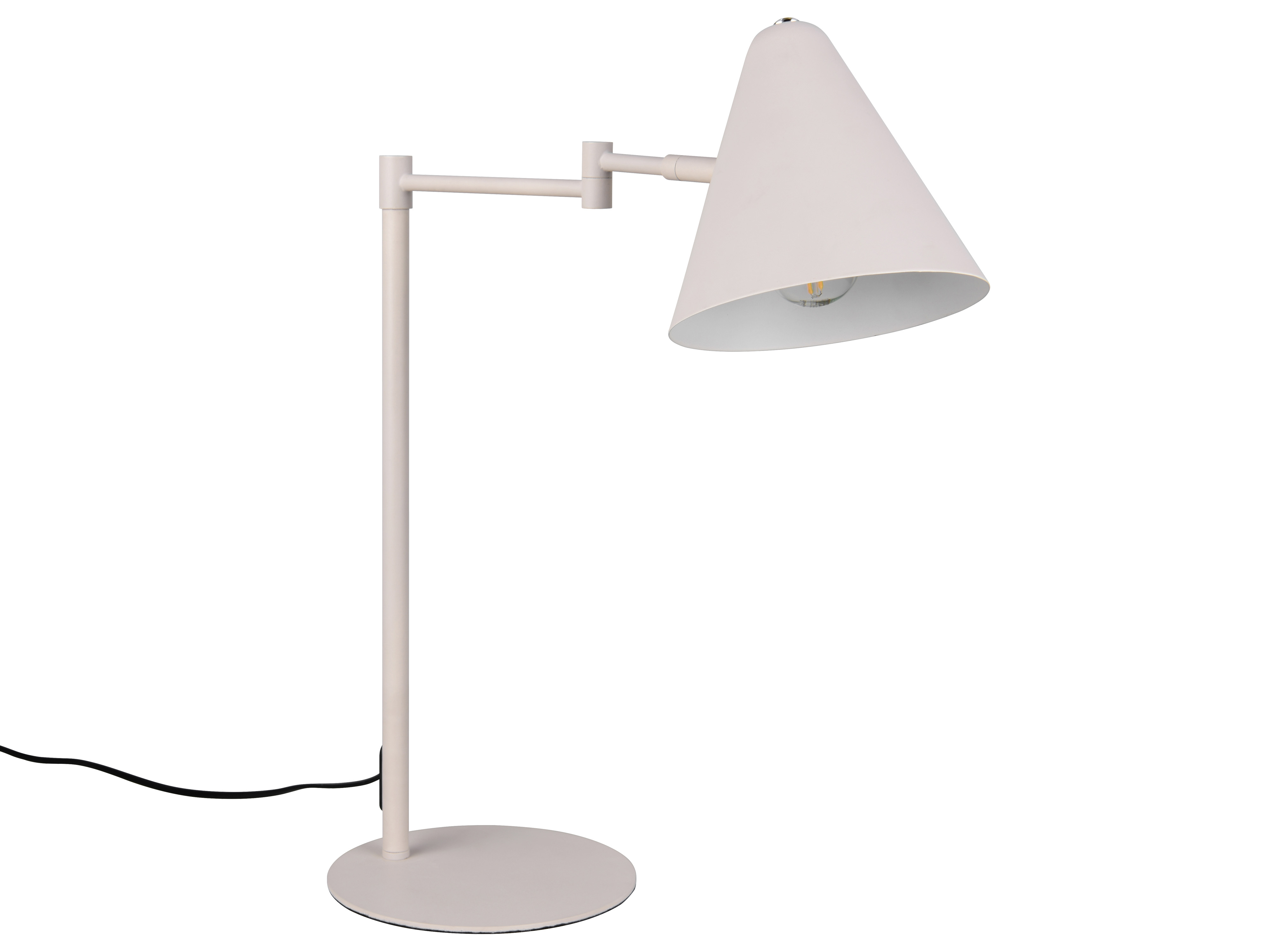 TRIO Tischleuchte Cosima, 563900176, E14, ohne LM, IP20, grau