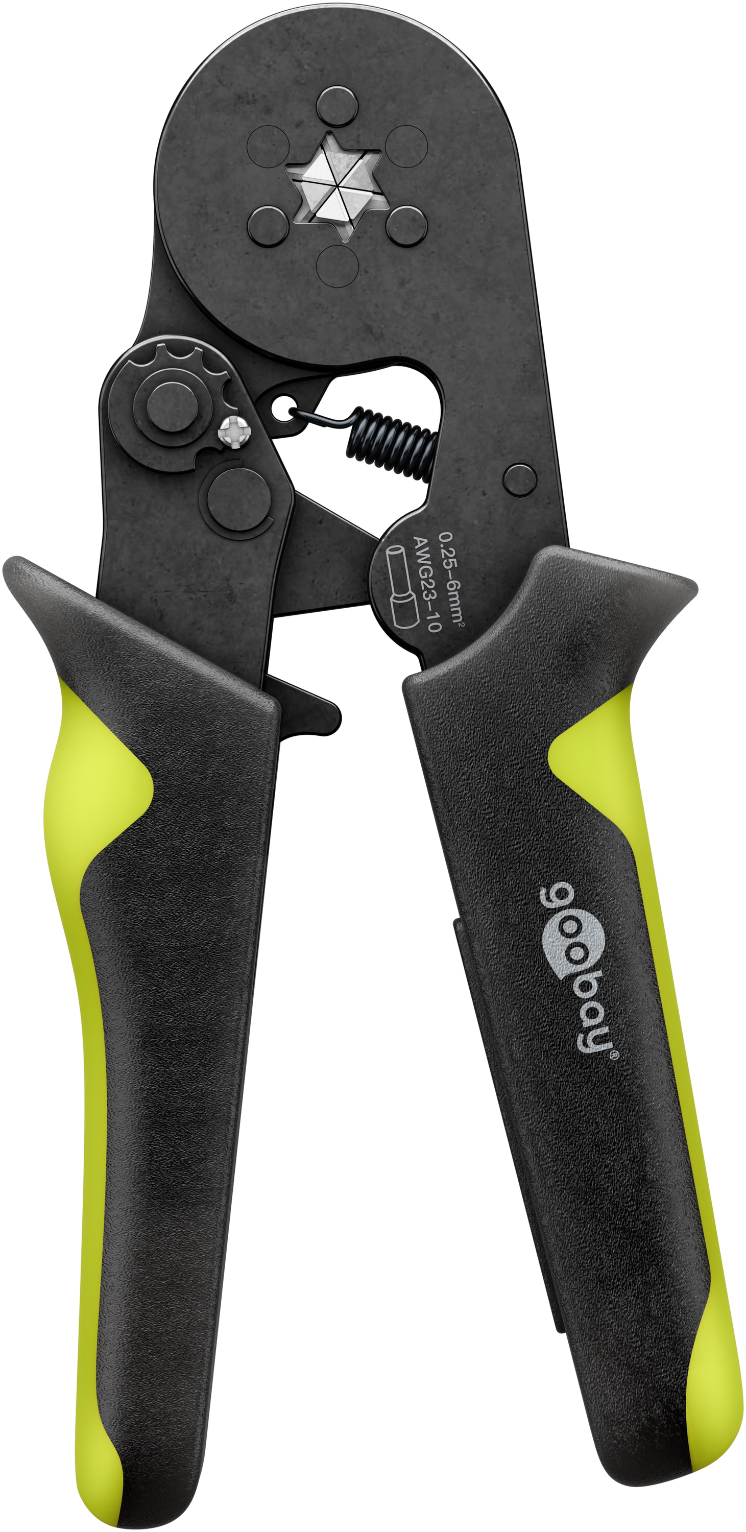 GOOBAY TOOLS Sechskant-Crimpzange, für Aderendhülsen