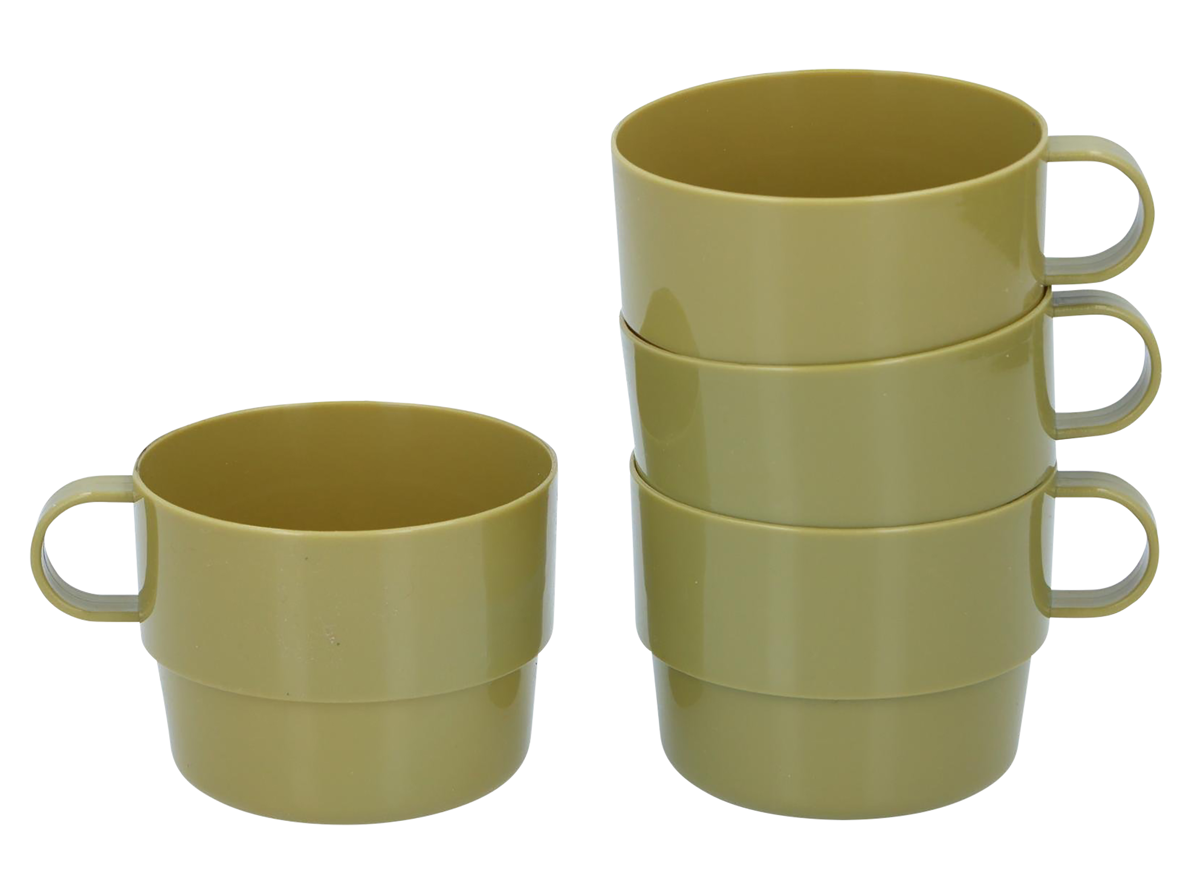 CAMP ACTIVE Trinkbecher, 225 ml, 4 Stück
