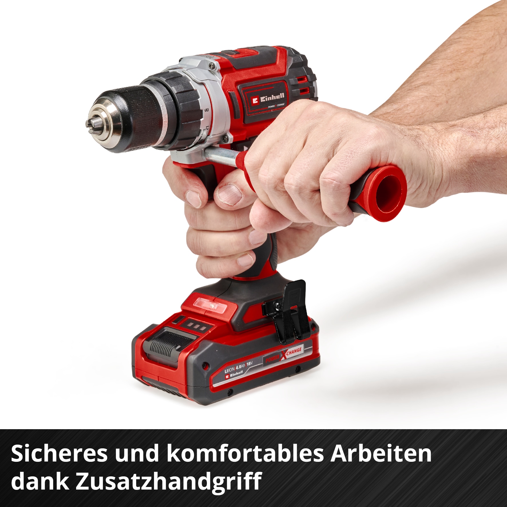 EINHELL PROFESSIONAL Akku-Bohrschrauber TP-CD 18/60 Li BL - Solo + Systemkoffer E-Case S-F EINHELL PROFESSIONAL Akku-Bohrschrauber TP-CD 18/60 Li BL - Solo + E-Box Koffer S-F