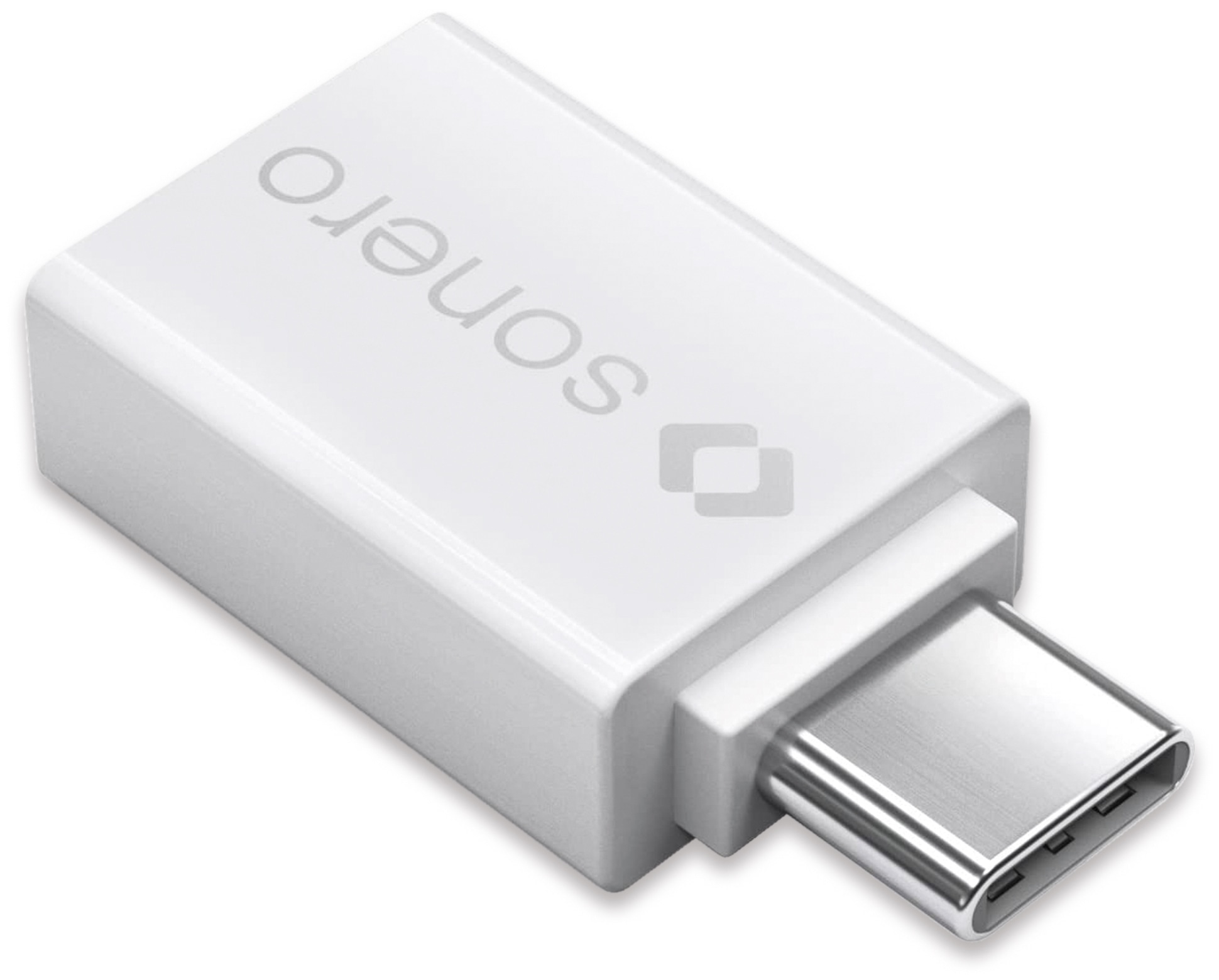 SONERO USB-Adapter Premium X-UA102, USB-C Stecker auf USB-A Buchse, weiß SONERO USB-Adapter Premium X-UA102, USB-C Stecker auf USB-A Buchse, weiß