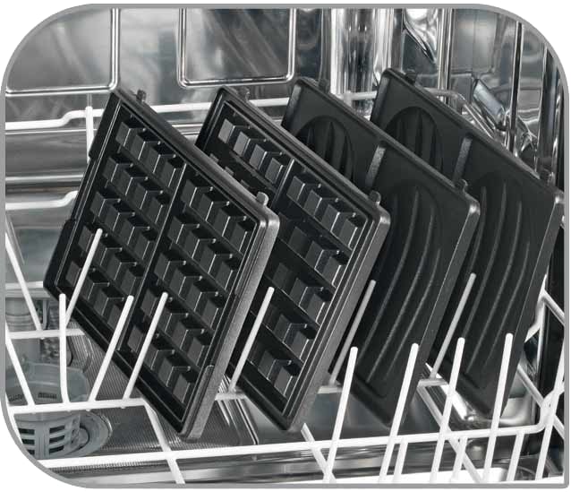 TEFAL Snack Collection 4-er Set, SW854D, Snack-Kombigerät, 4 Plattensets