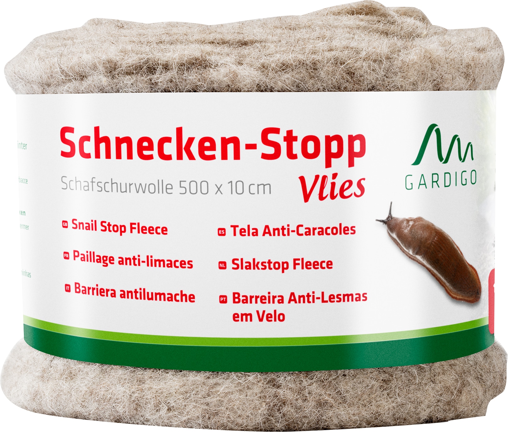 GARDIGO Schnecken-Stopp Vlies, 500x10 cm