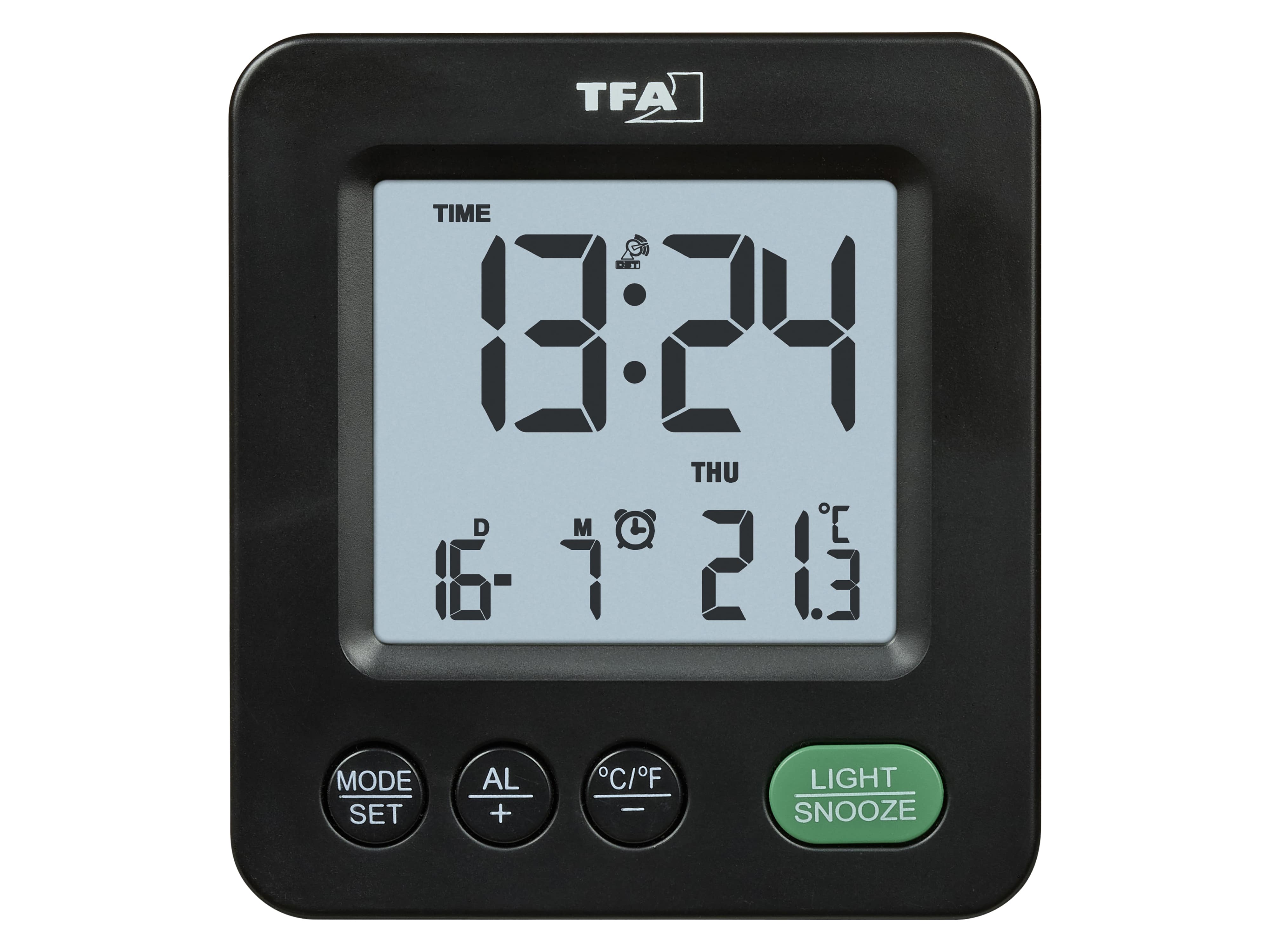 TFA Digitaler Funkwecker NOX 60.2567.01, schwarz TFA Digitaler Funkwecker NOX 60.2567.01, schwarz