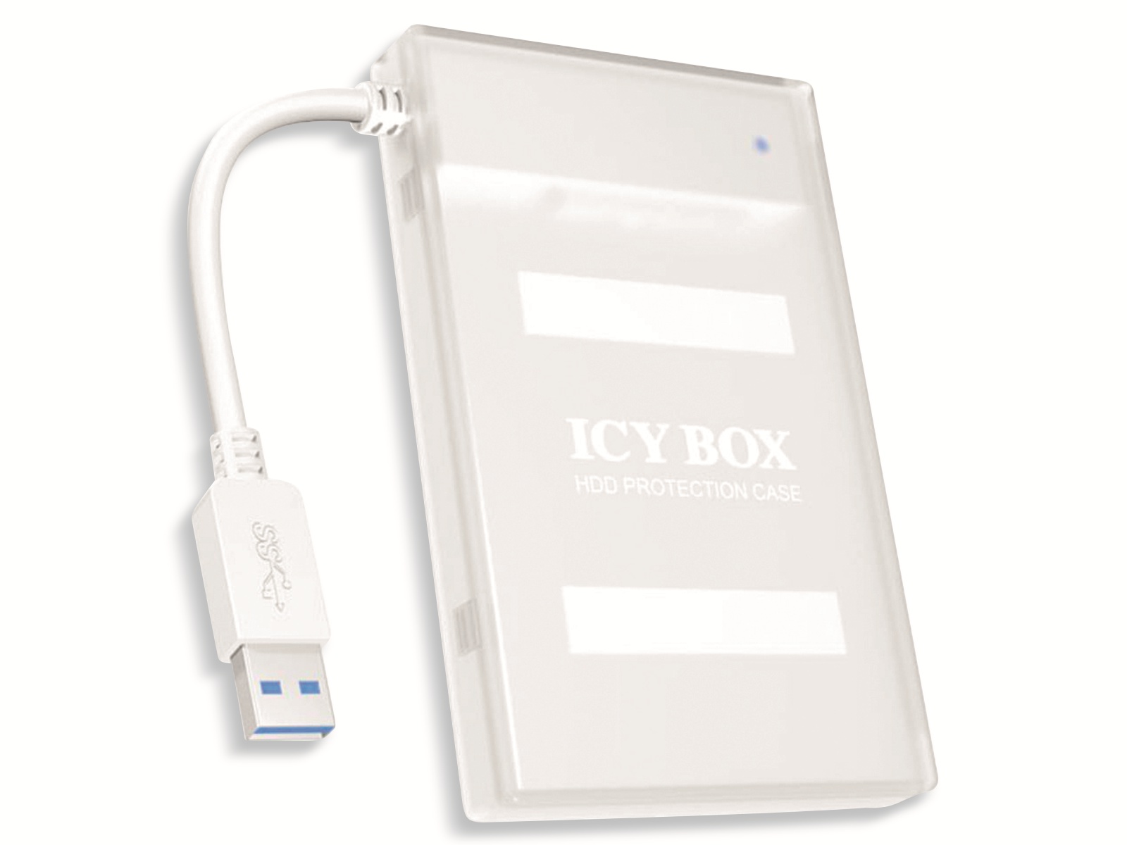 ICY BOX Festplattengehäuse IB-AC603a-U3, 2,5" SATA, USB 3.0, Schutzbox