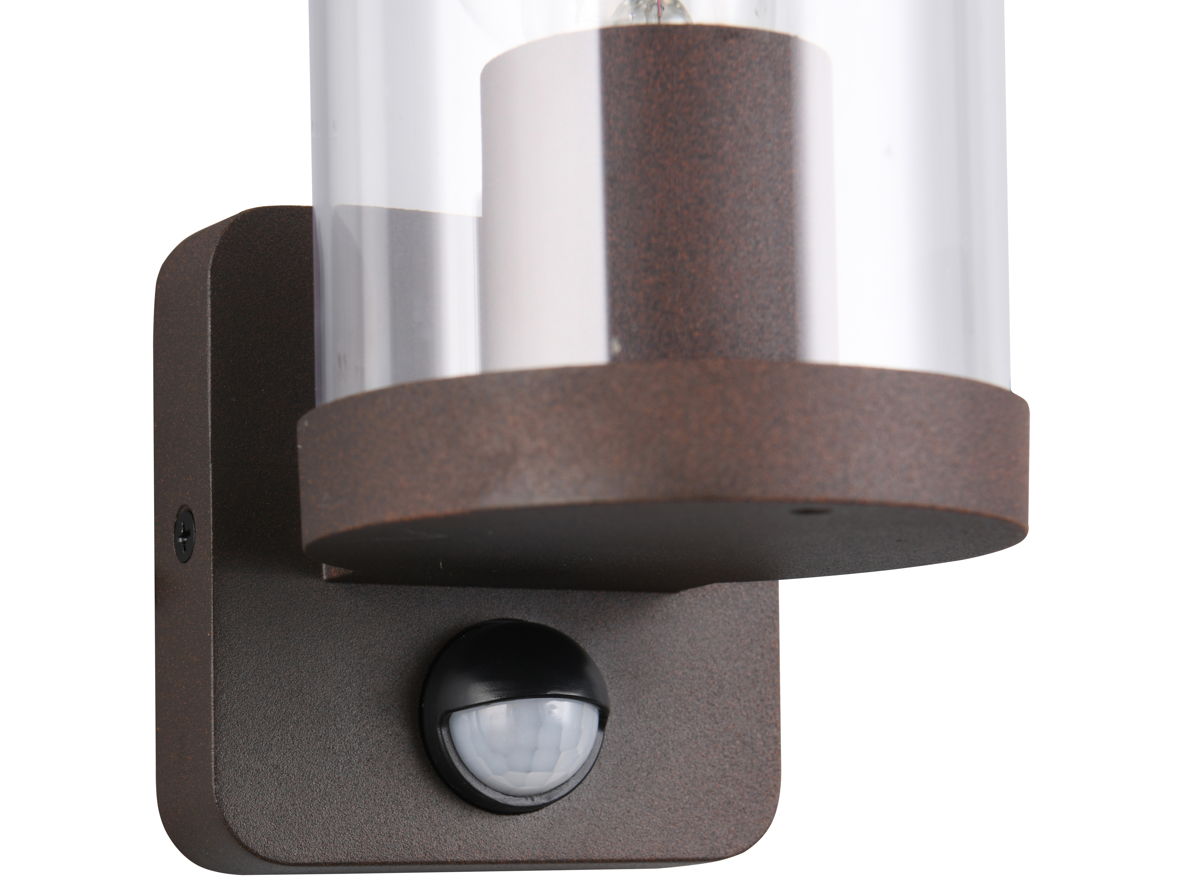 REALITY Wandleuchte BONITO R21599124, E27, ohne LM, Bewegungssensor, IP44, braun REALITY Wandleuchte BONITO R21599, E27, 28W, ohne Leuchtmittel, Bewegungssensor, IP44, braun