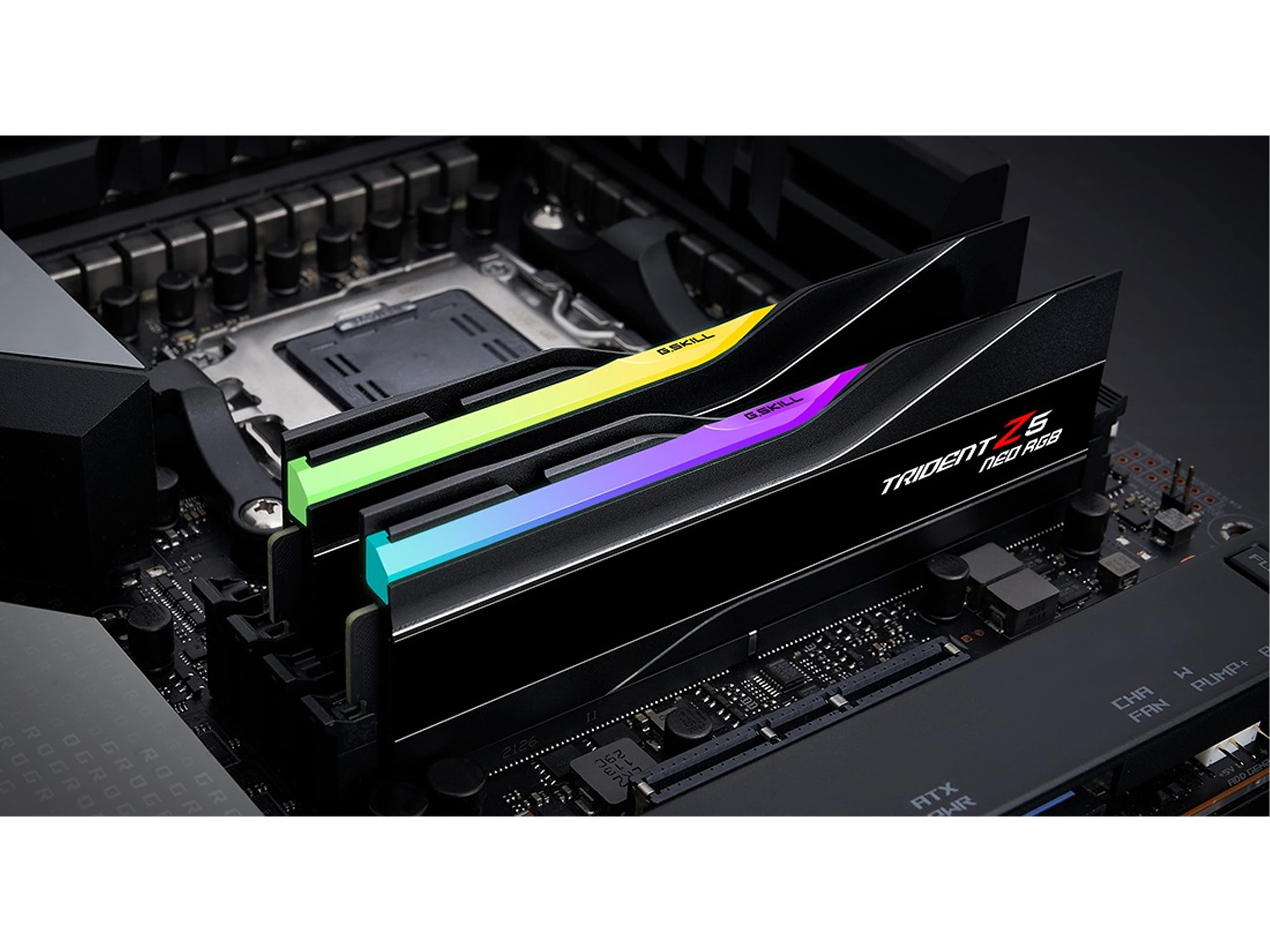GSKILL Arbeitsspeicher Trident Z5 Neo RGB F5-6000J3038F16GX2-TZ5NR 2x 16GB