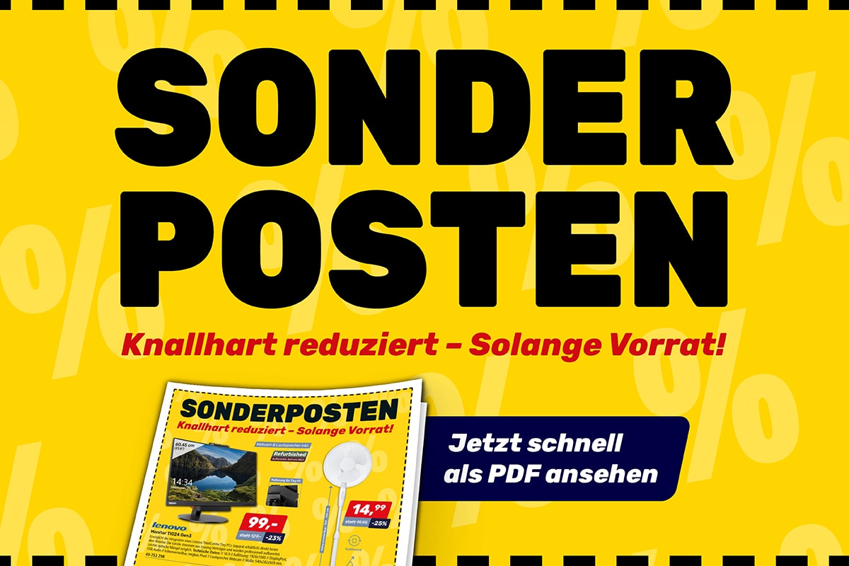 Sonderposten Sonderposten