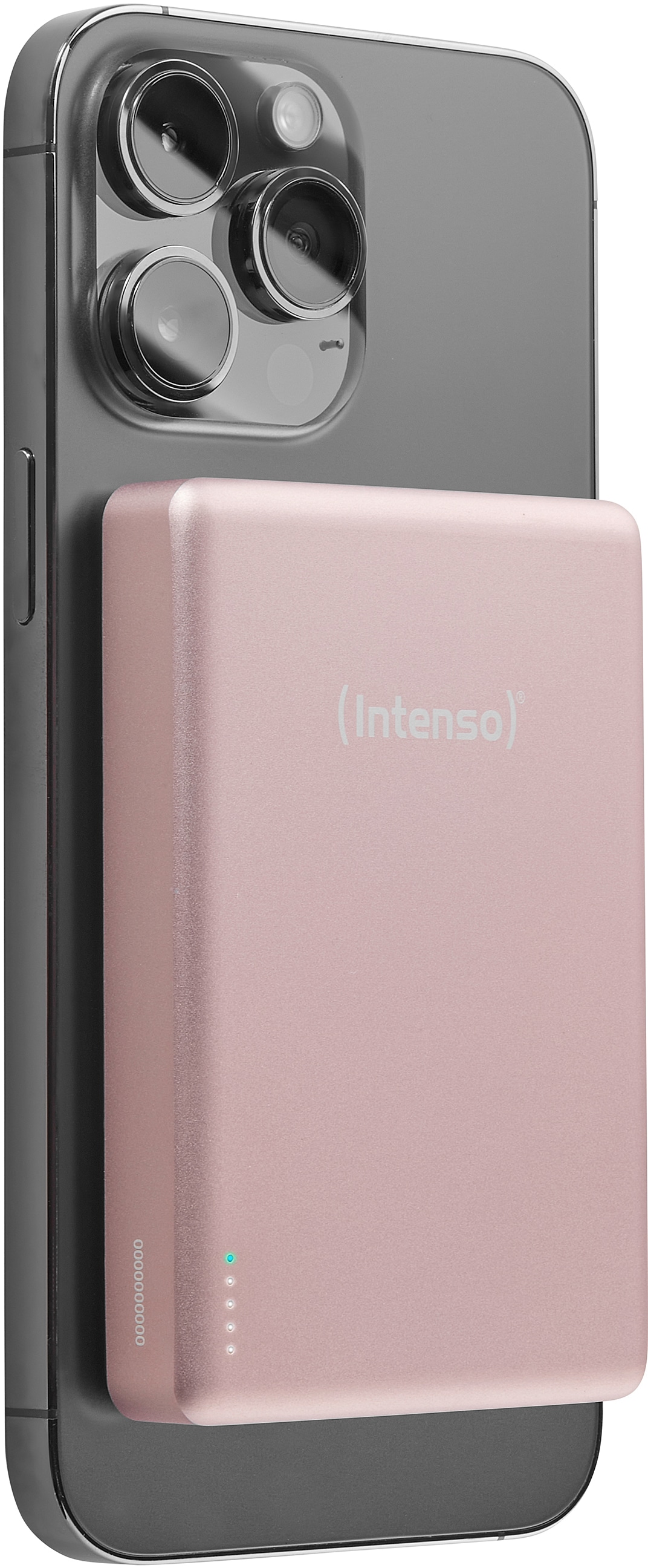 INTENSO Powerbank Magnetic Wireless, MW 10000, rose