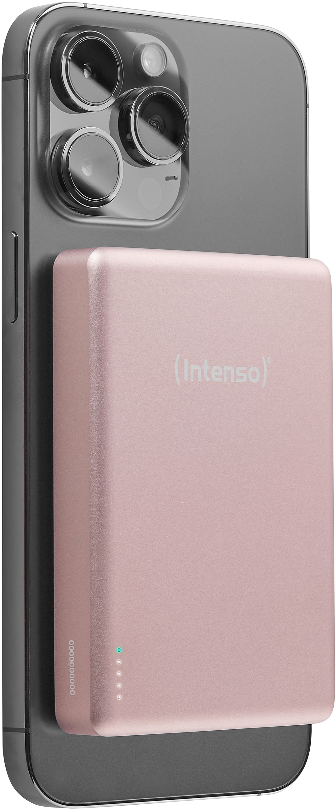 INTENSO Powerbank Magnetic Wireless, MW 10000, rose
