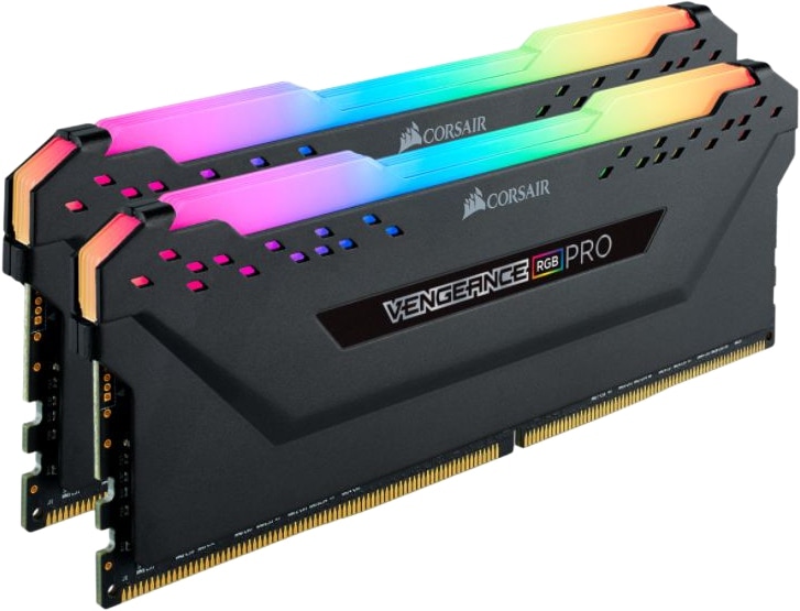 CORSAIR Speichermodul Vengeance RGB Pro, 32 GB (2 x 16 GB), DDR4, 3200 MHz CORSAIR Speichermodul Vengeance RGB Pro, 32 GB (2 x 16 GB), DDR4, 3200 MHz