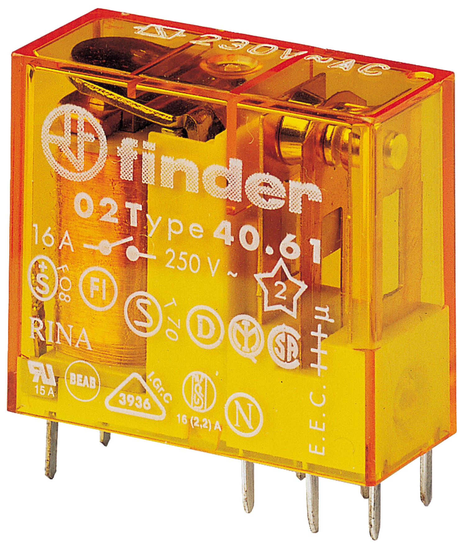 FINDER Steck-/Printrelais 40.61.8.230.1000 FINDER Steck-/Printrelais 40.61.8.230.1000